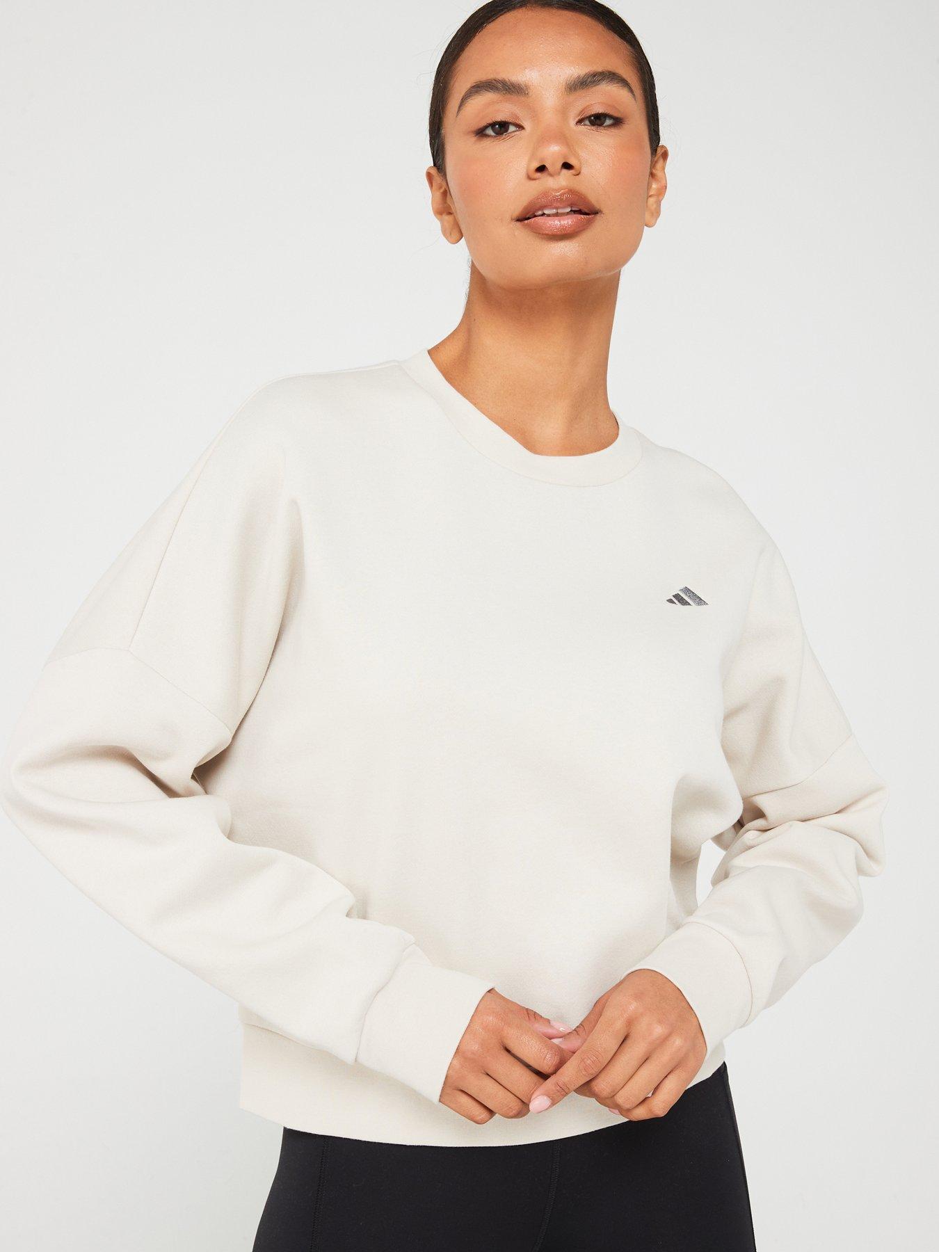 adidas-sportswear-womens-small-logo-feel-cozy-sweat-grey