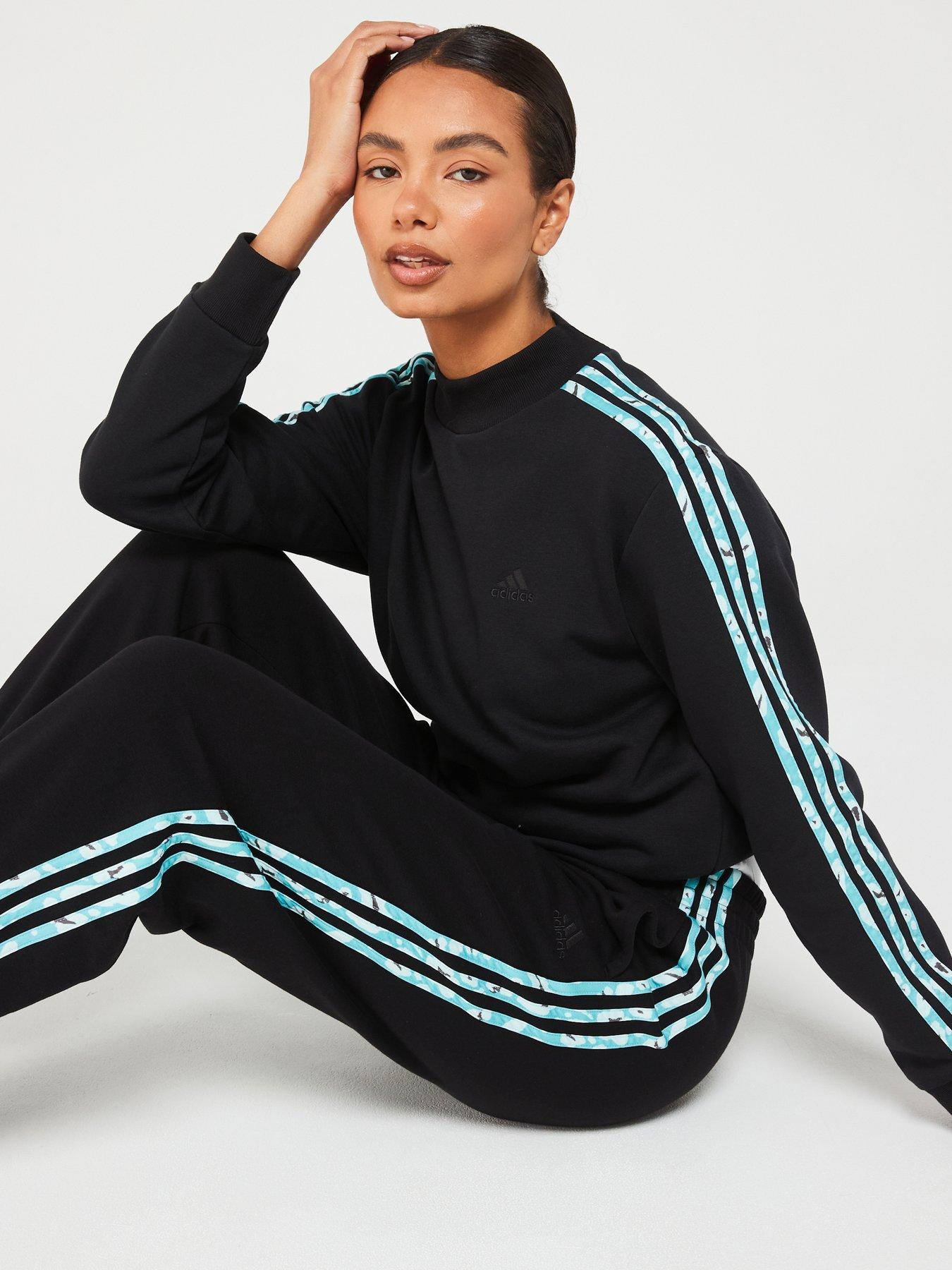 adidas-sportswear-womens-animal-3-stripe-pant-black-multidetail