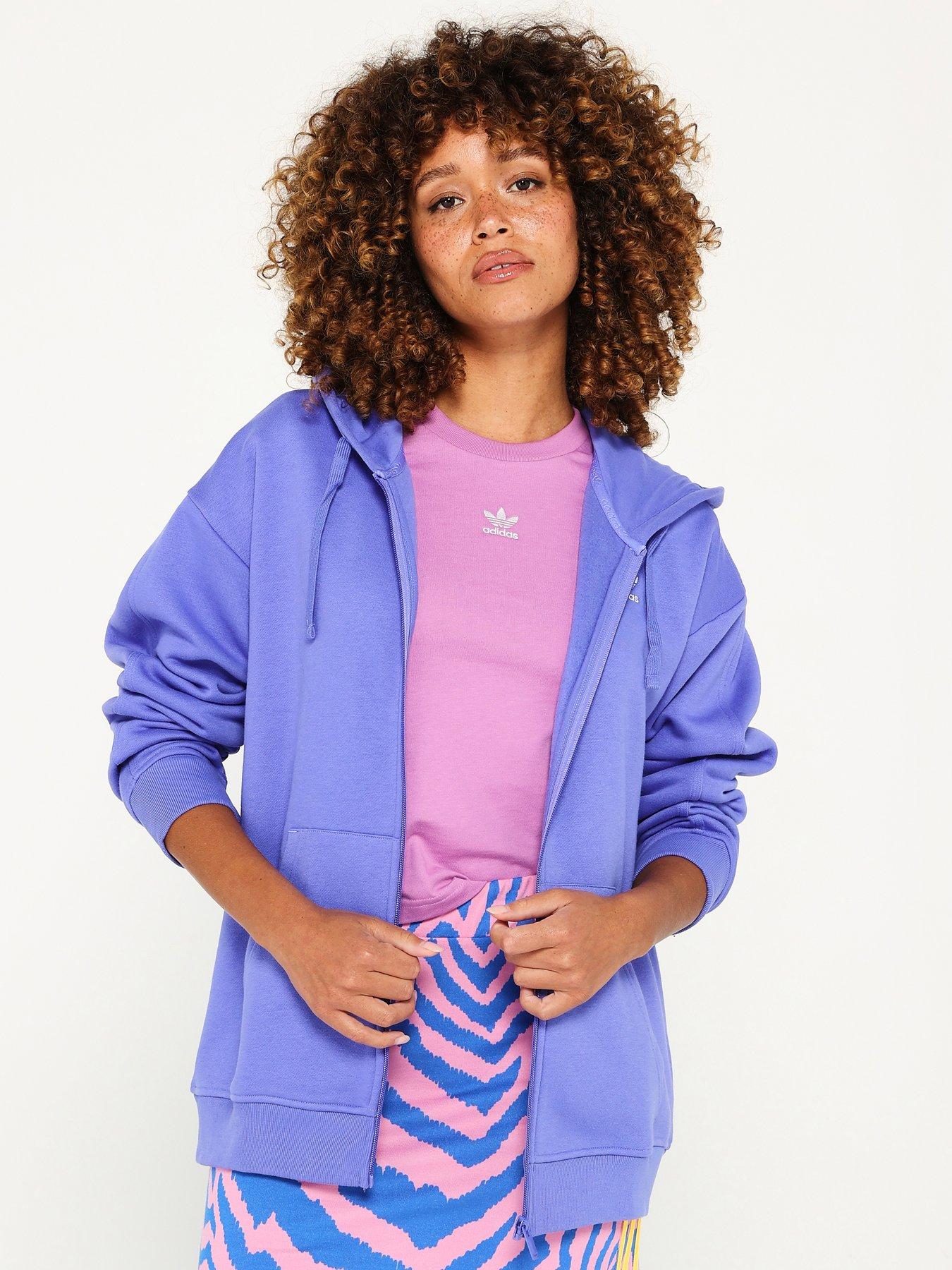 adidas-originals-womens-essentials-full-zip-hoodie-bluefront