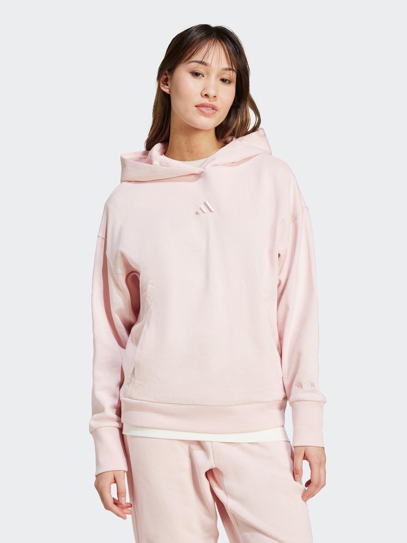 All pink hoodie best sale