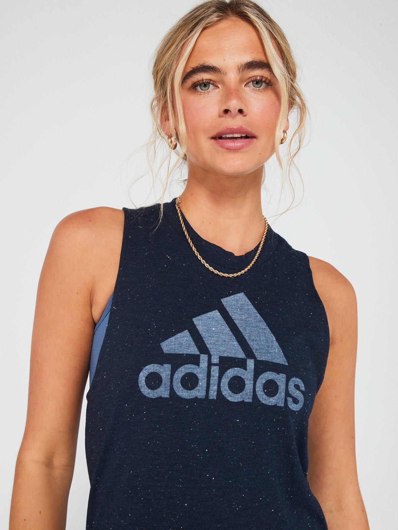 adidas-sportswear-womens-winners-30-tank-navyoutfit