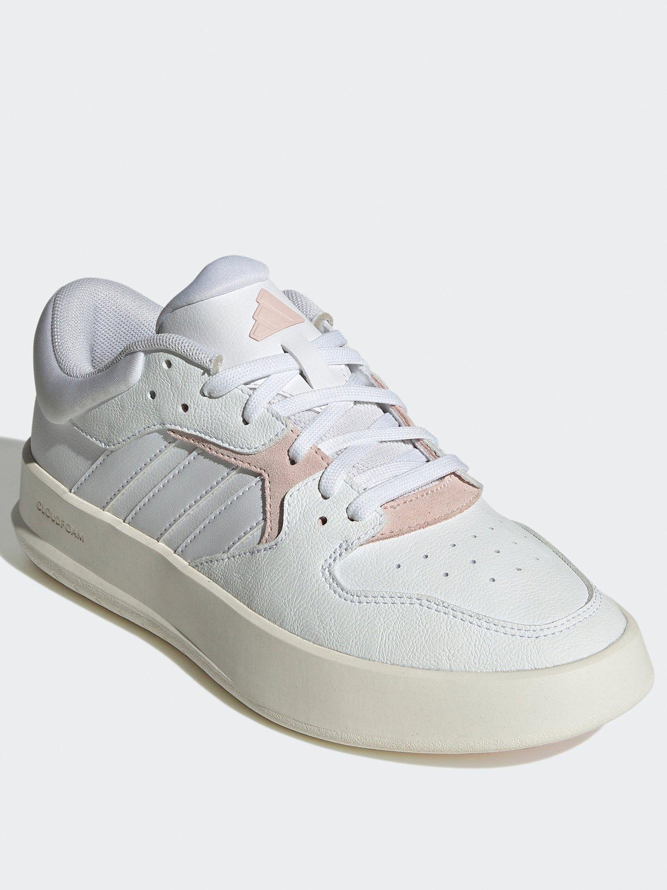 adidas-sportswear-womens-court-24-trainers-whitestillFront