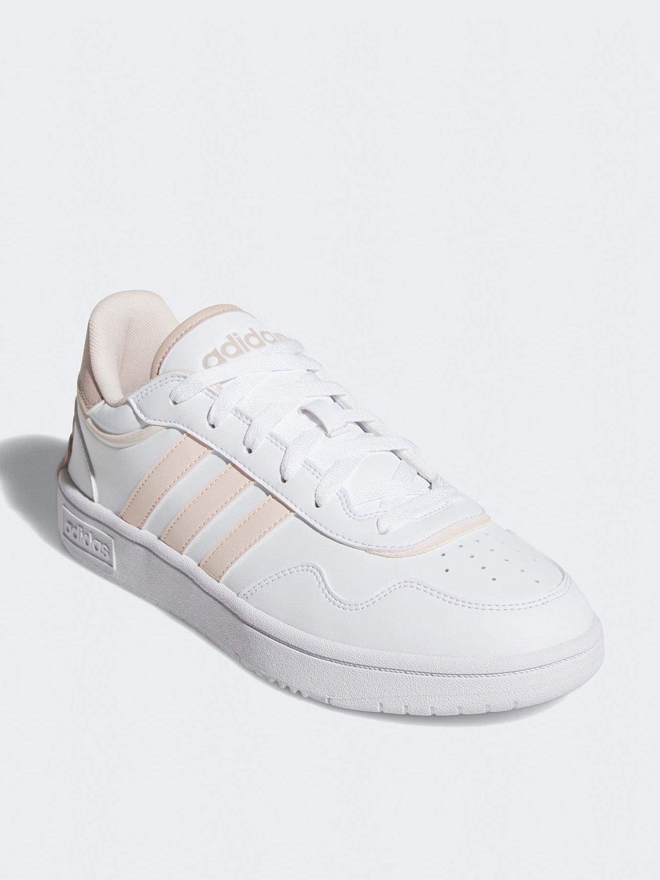 adidas-sportswear-womens-hoops-30-trainers-whitepinkstillFront