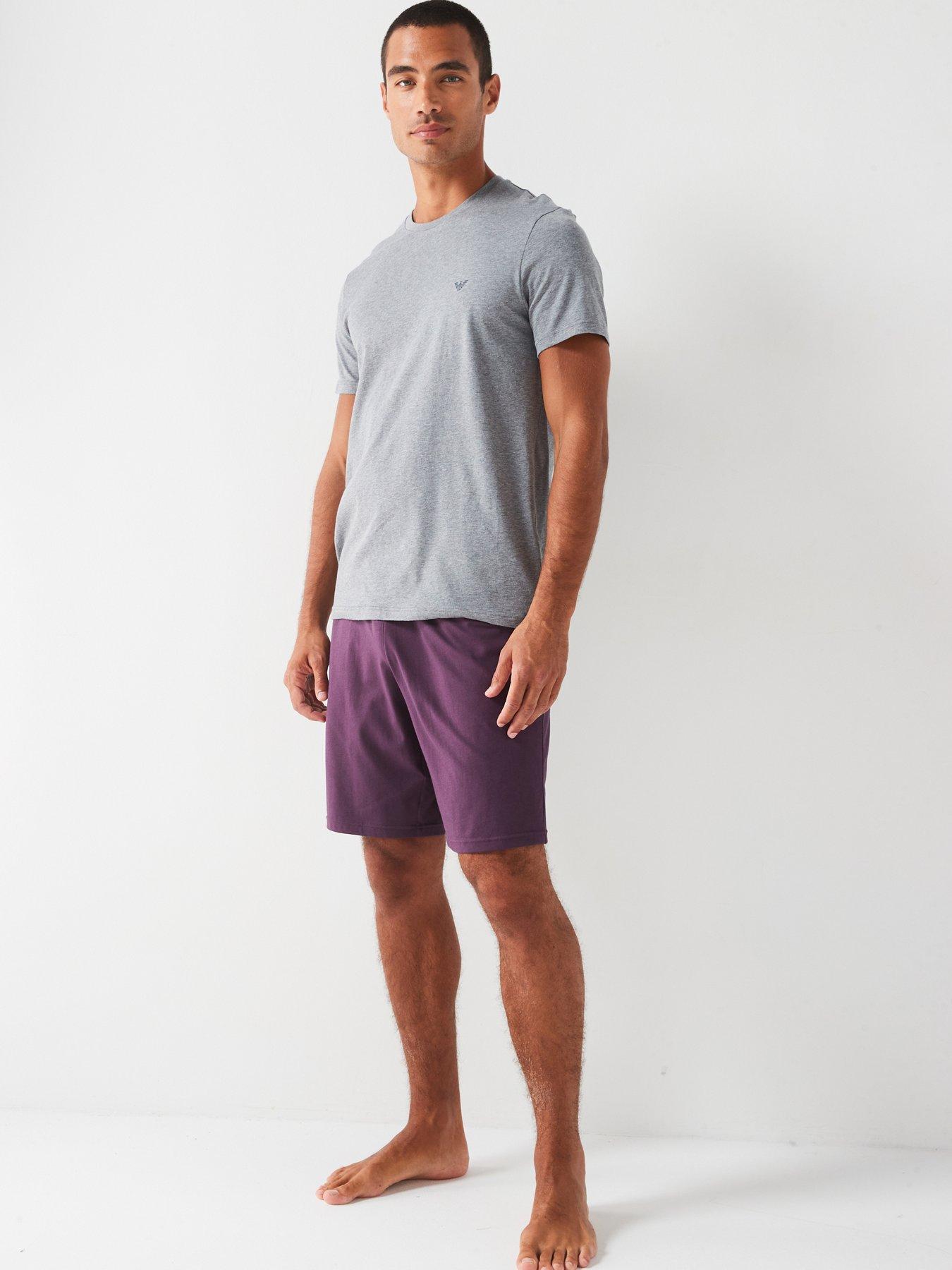 emporio-armani-bodywear-emporio-armani-bodywear-endurance-logo-waistand-t-shirt-amp-shorts-lounge-set-dark-redfront