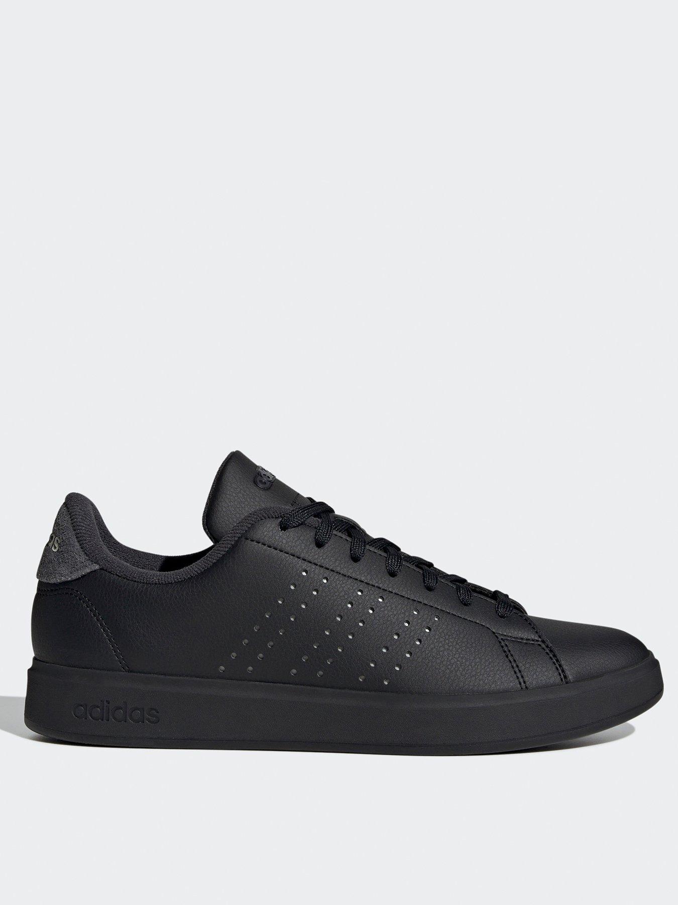 adidas-sportswear-womens-advantage-20-trainers-blackgreyfront