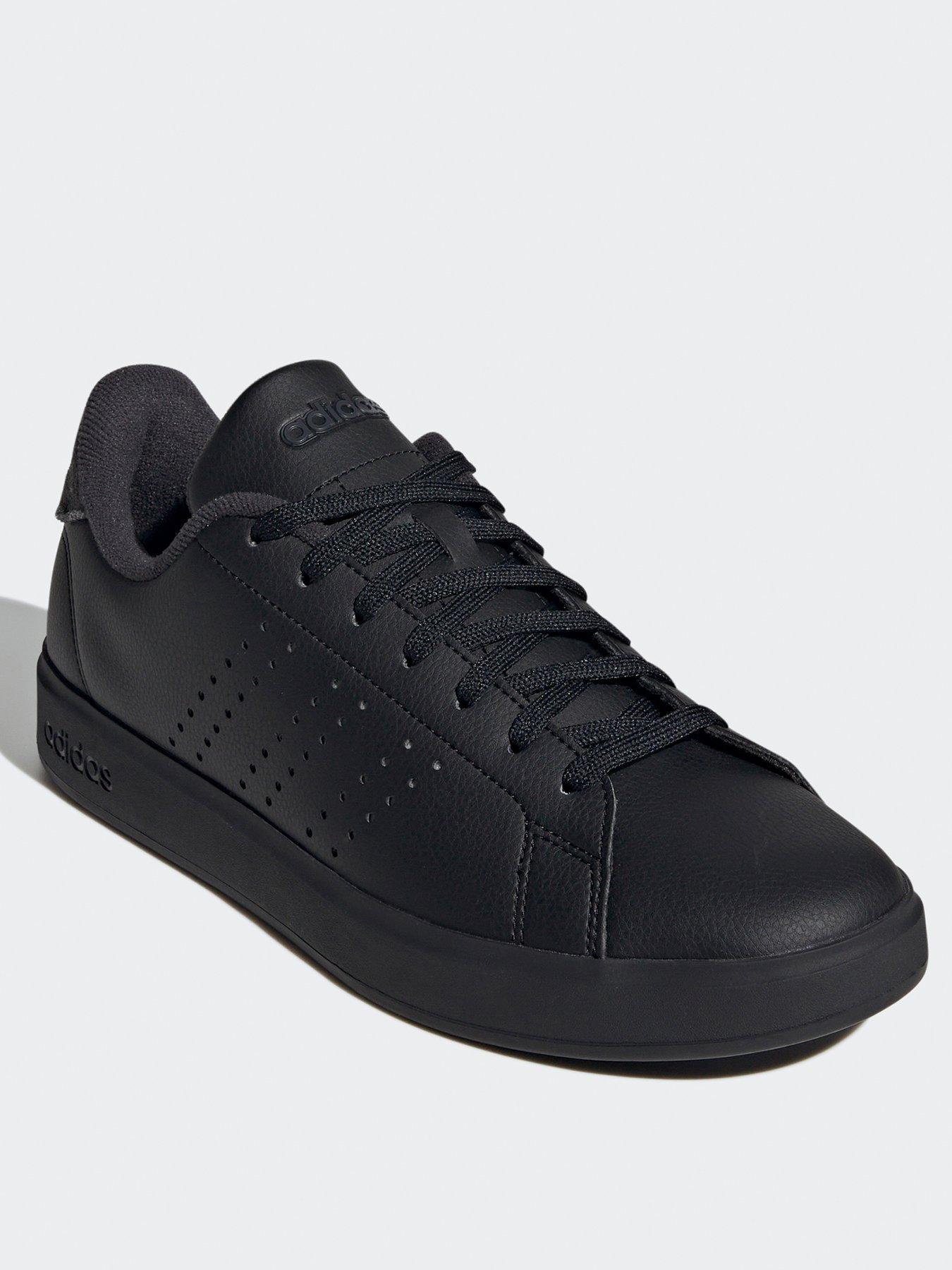 adidas-sportswear-womens-advantage-20-trainers-blackgreystillFront