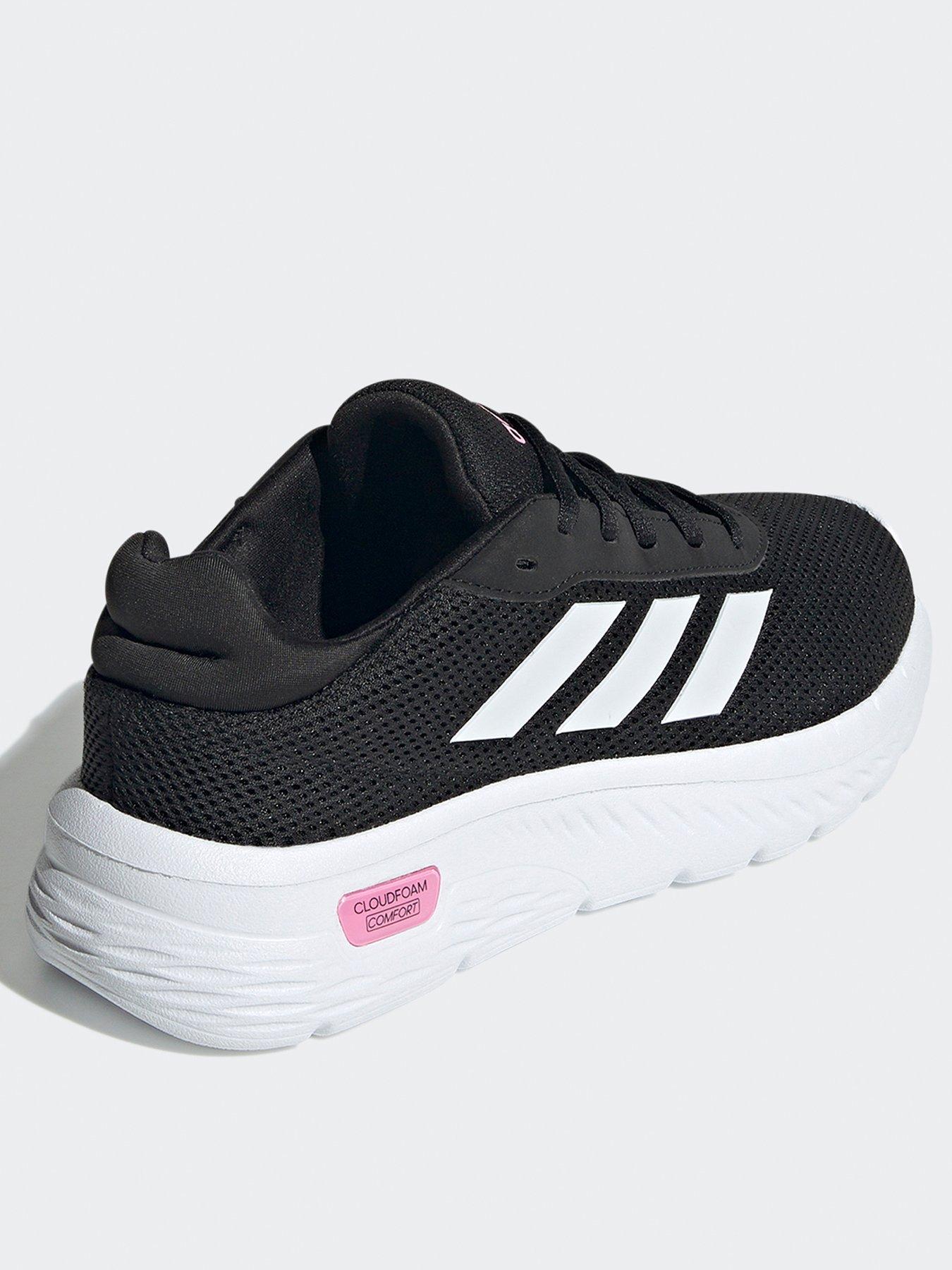 adidas-sportswear-womens-cloudfoam-comfy-trainers-blackpinkback