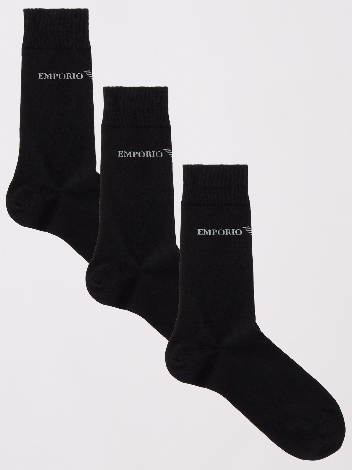 emporio-armani-bodywear-emporio-armani-bodywear-3-pack-logo-crew-socks-black