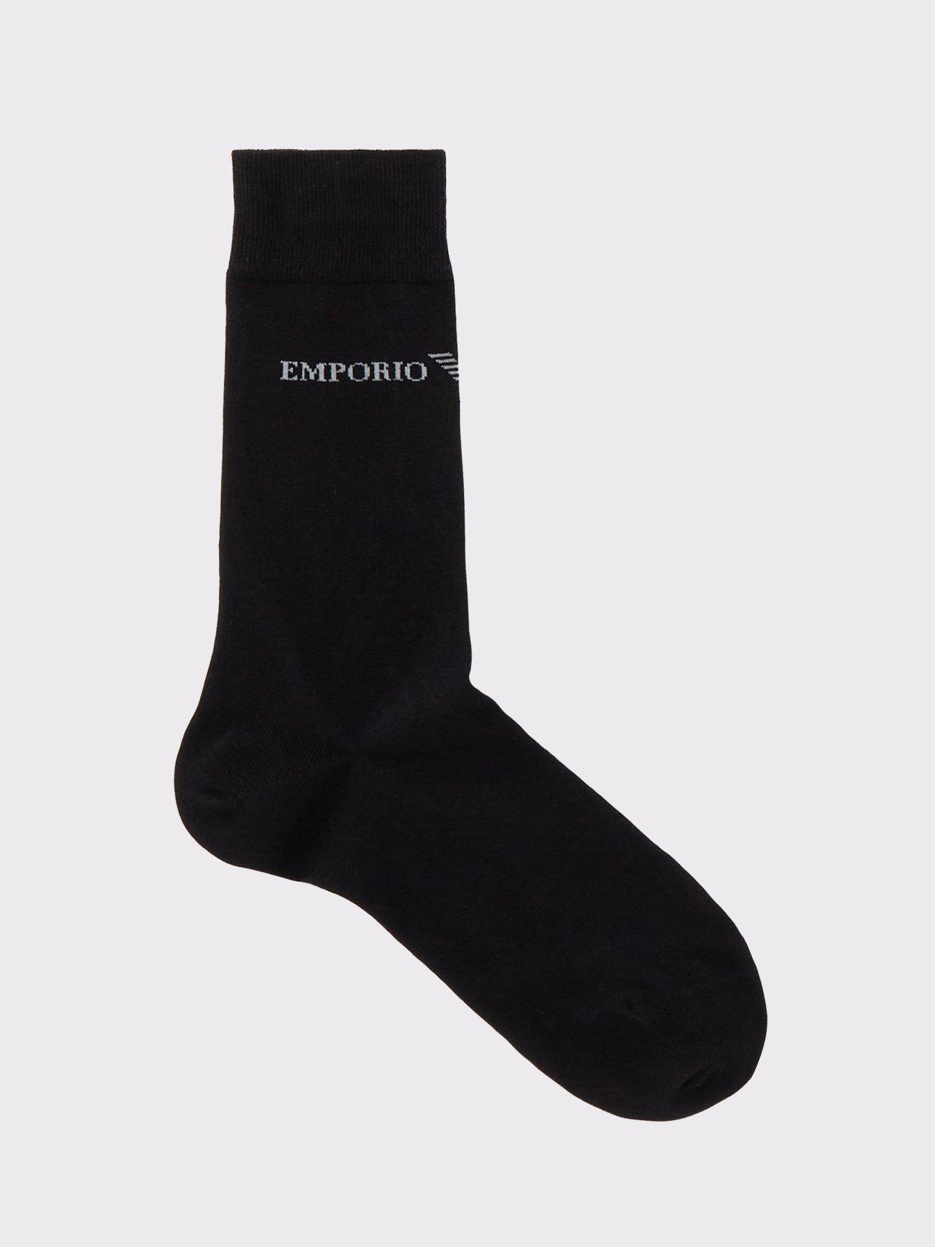 emporio-armani-bodywear-emporio-armani-bodywear-3-pack-logo-crew-socks-blackstillFront