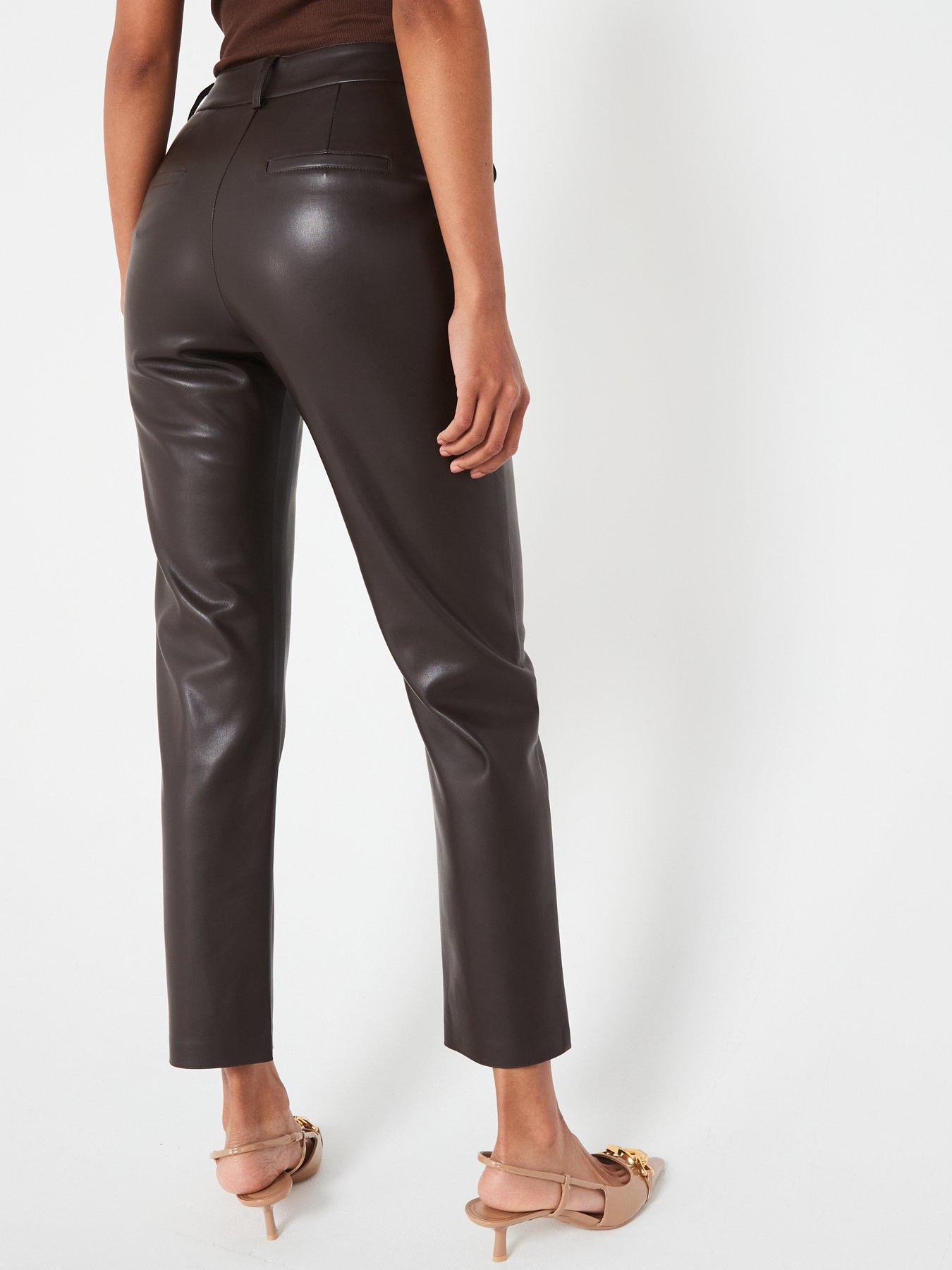 v-by-very-faux-leather-slim-trousers-chocolatestillFront