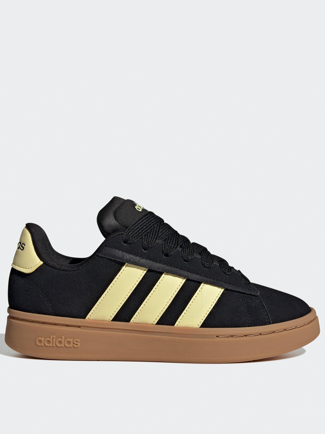 adidas-sportswear-womens-grand-court-alpha-00s-trainers-blackyellow