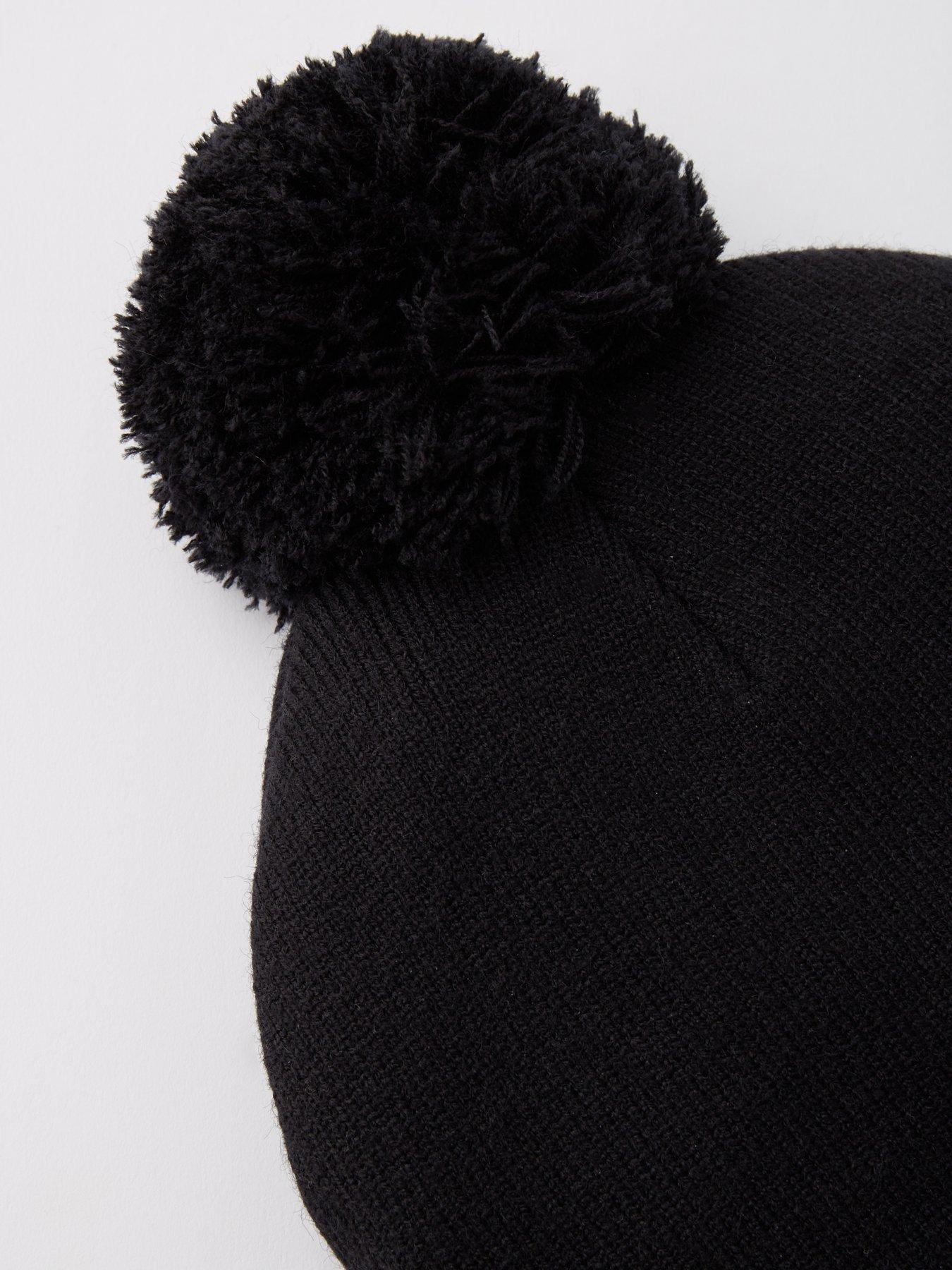 gym-coffee-womens-training-bobble-beanie-blackdetail