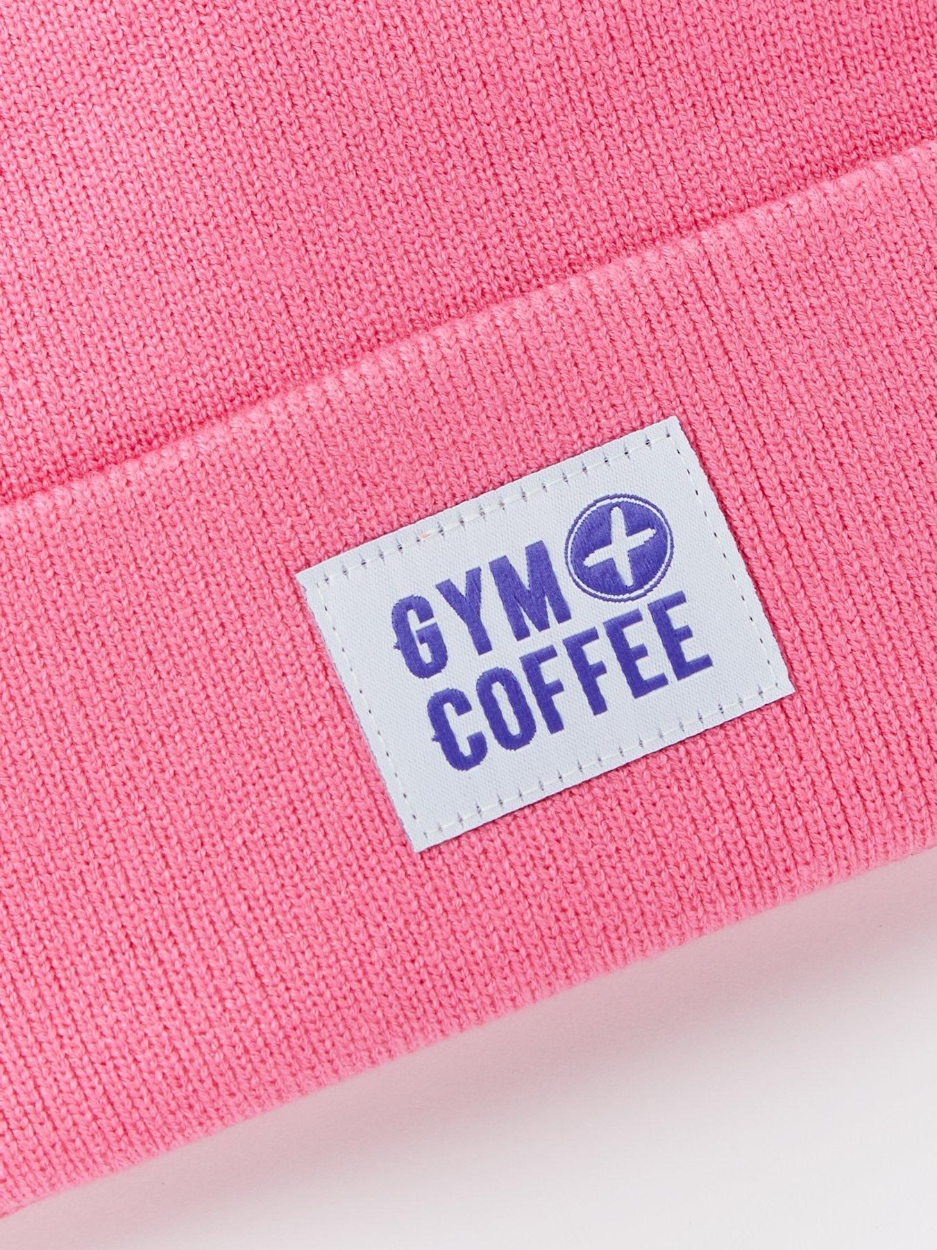 gym-coffee-womens-training-bobble-beanie-pinkoutfit