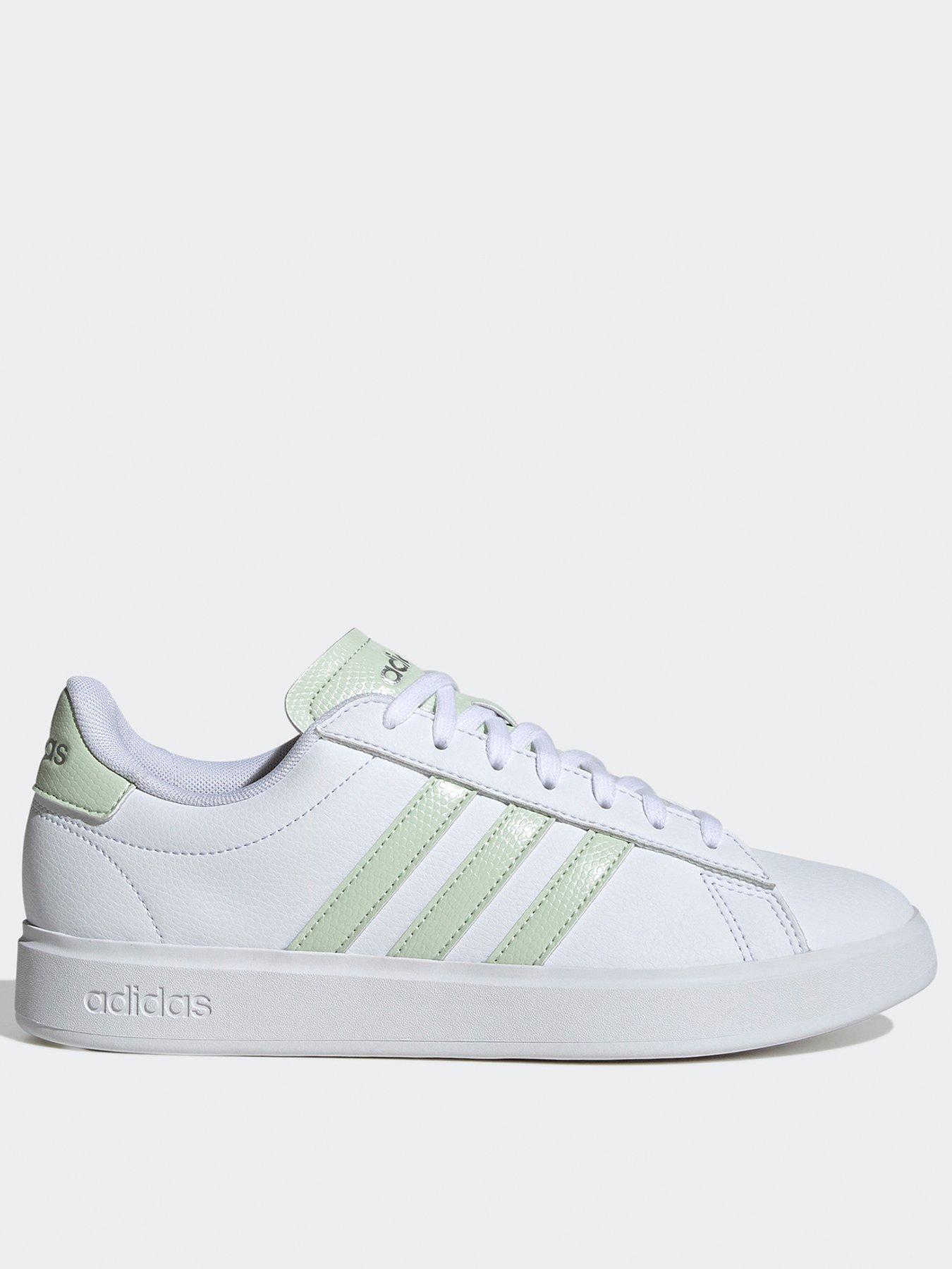 adidas-sportswear-womens-grand-court-20-trainers-whitegreen