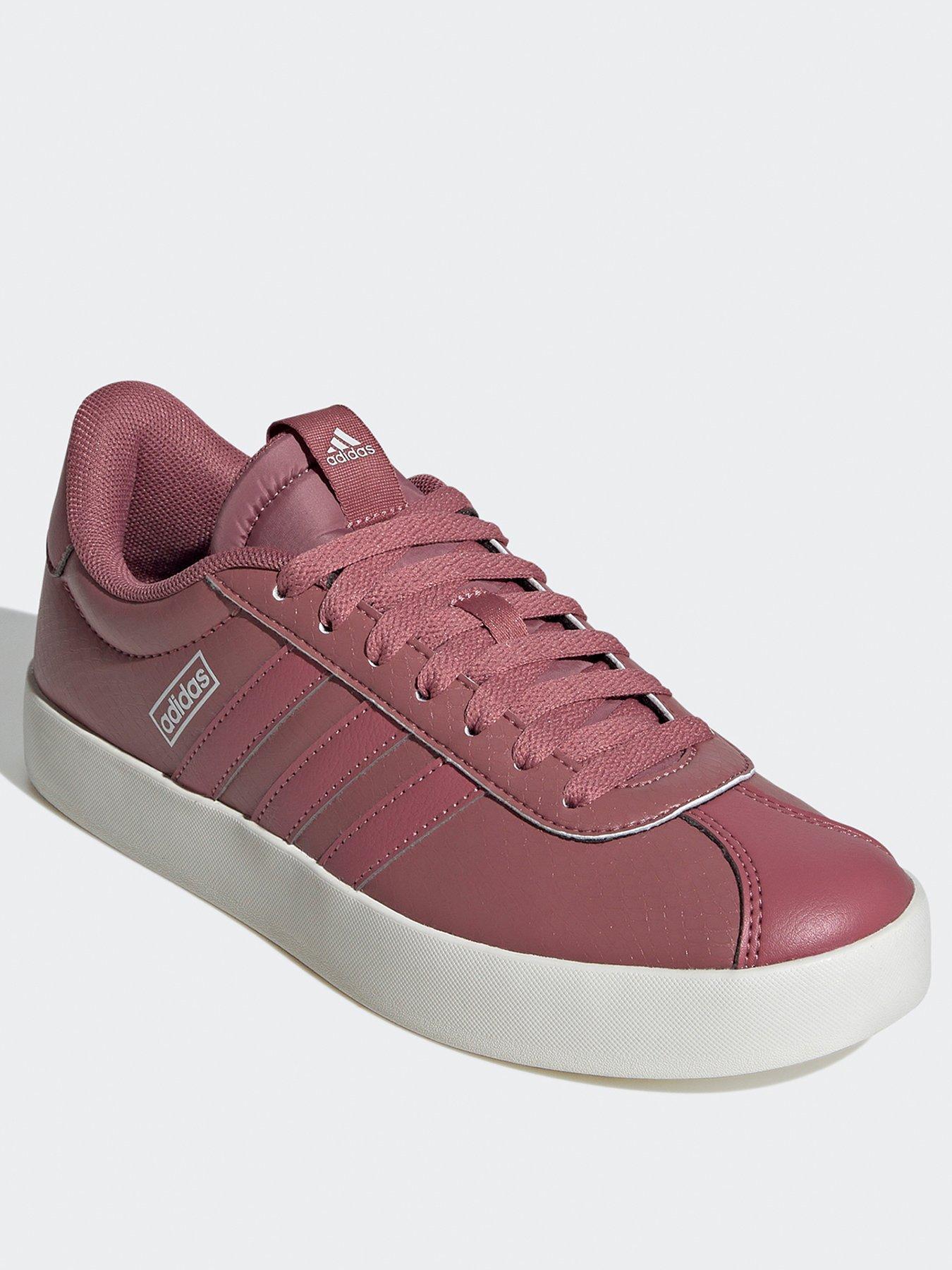 adidas-sportswear-womens-vl-court-30-trainers-dark-pinkstillFront