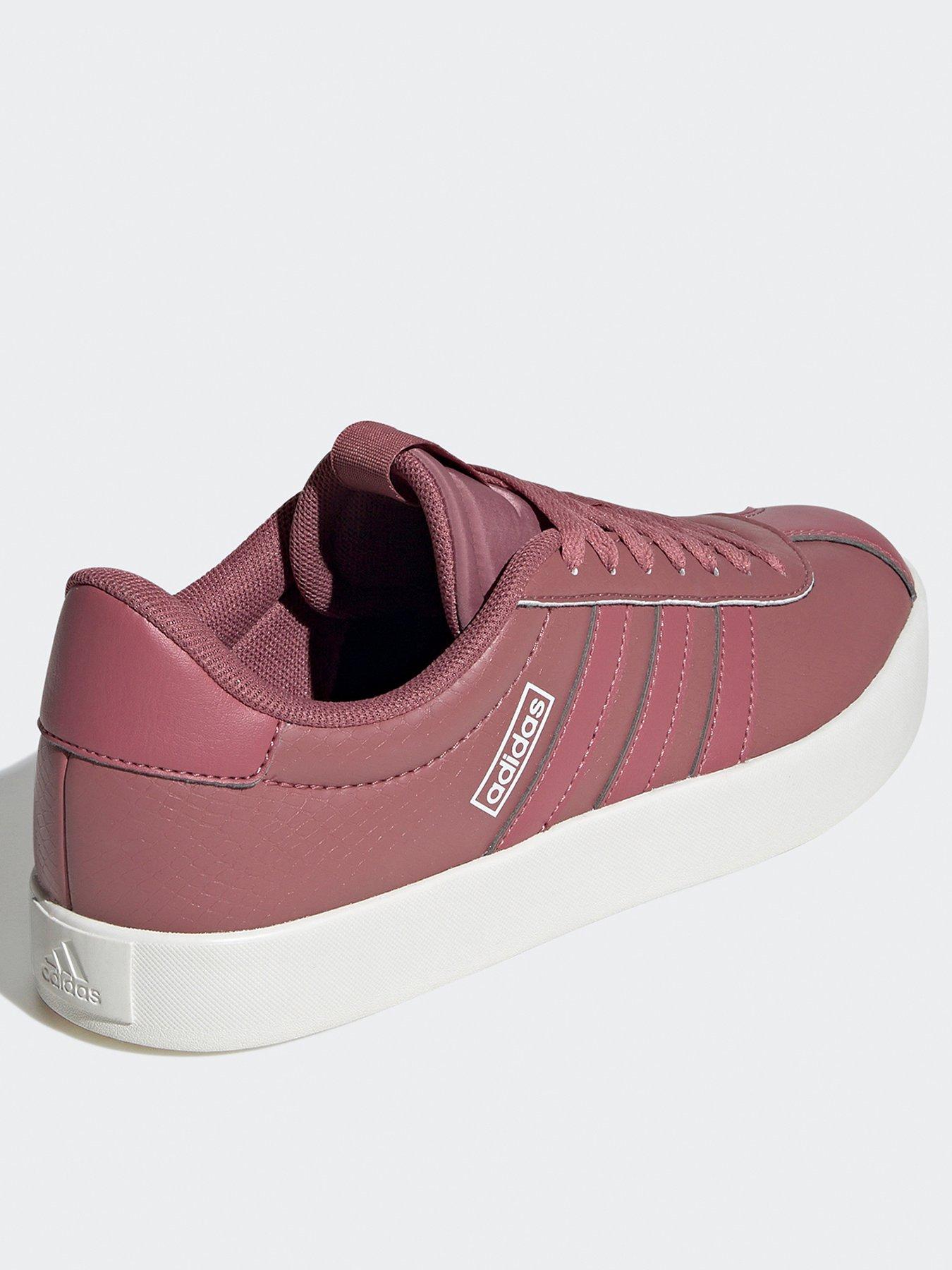 adidas-sportswear-womens-vl-court-30-trainers-dark-pinkback