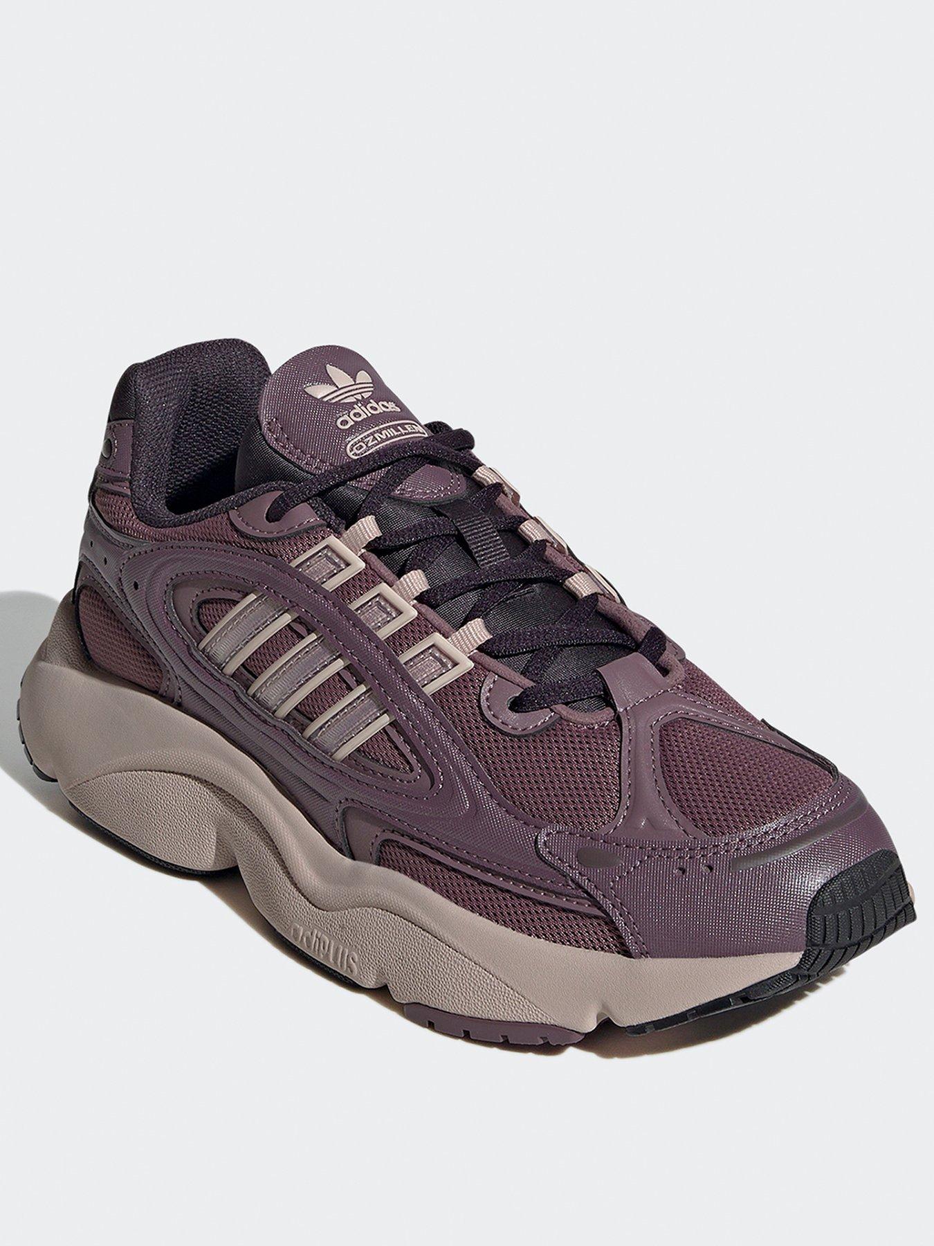 adidas-originals-womens-ozmillen-trainers-brownstillFront