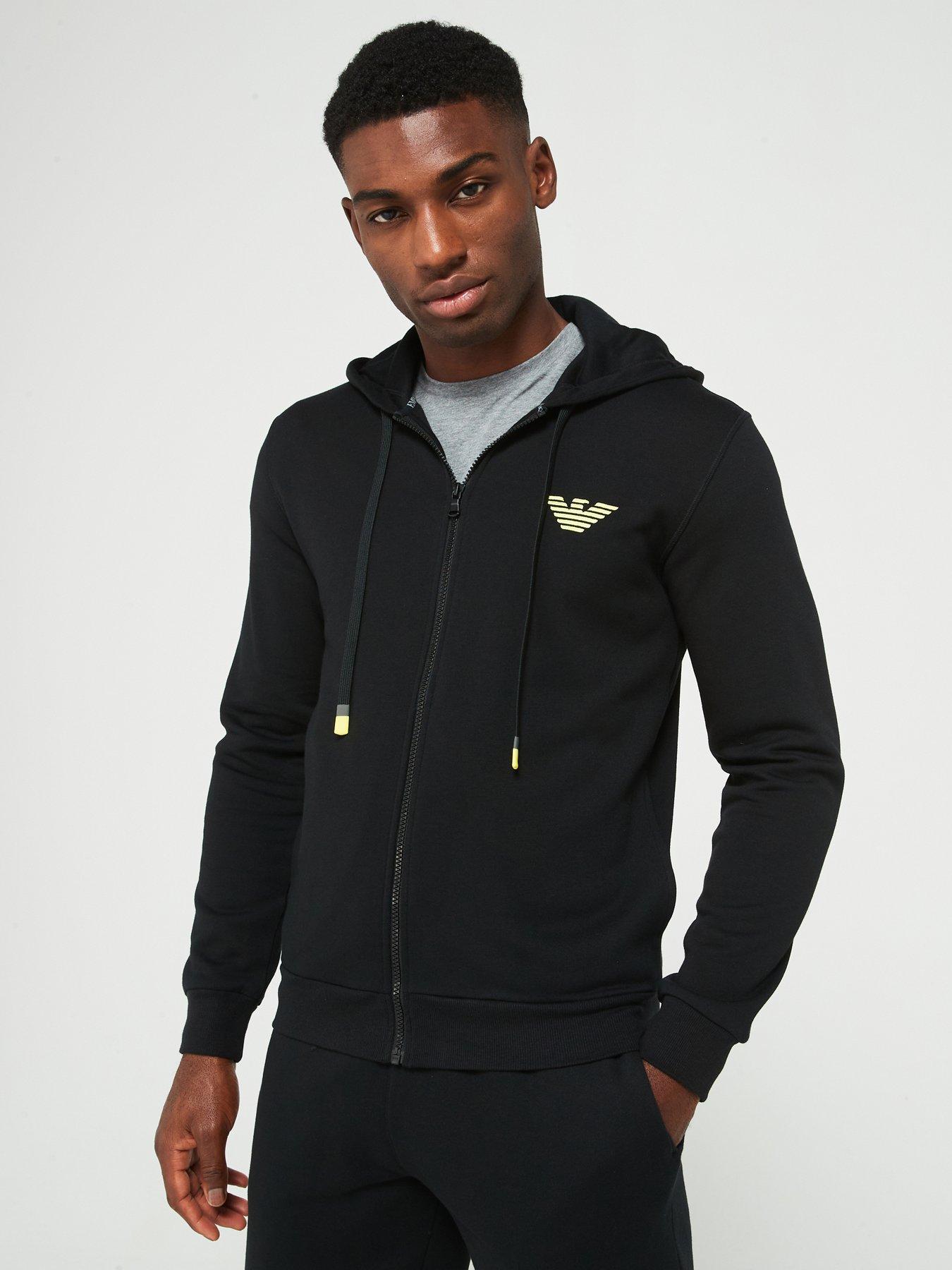 Emporio armani full zip hoodie best sale