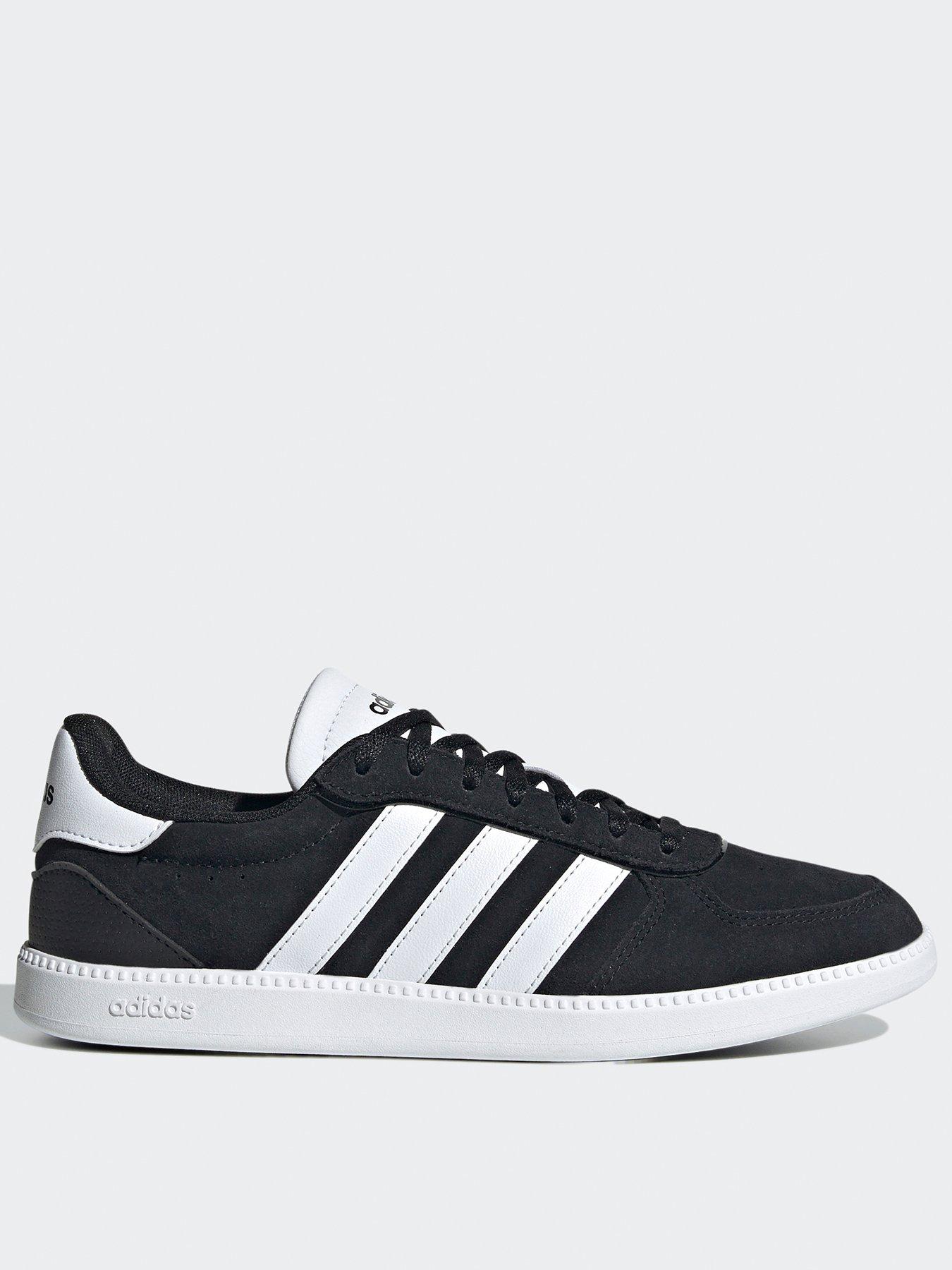 Adidas black suede trainers hotsell