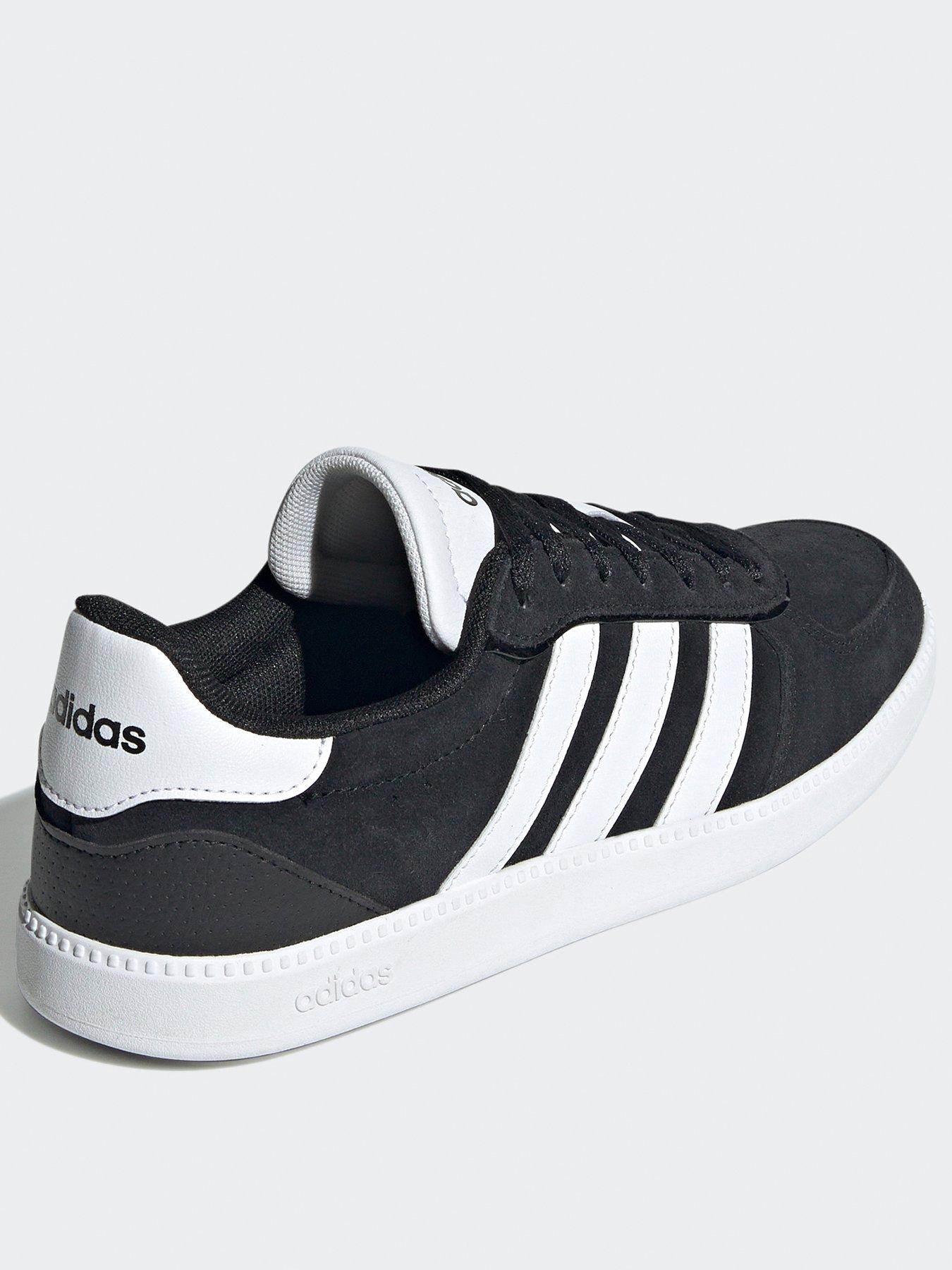 adidas-sportswear-womens-breaknet-sleek-suede-trainer-blackwhiteback