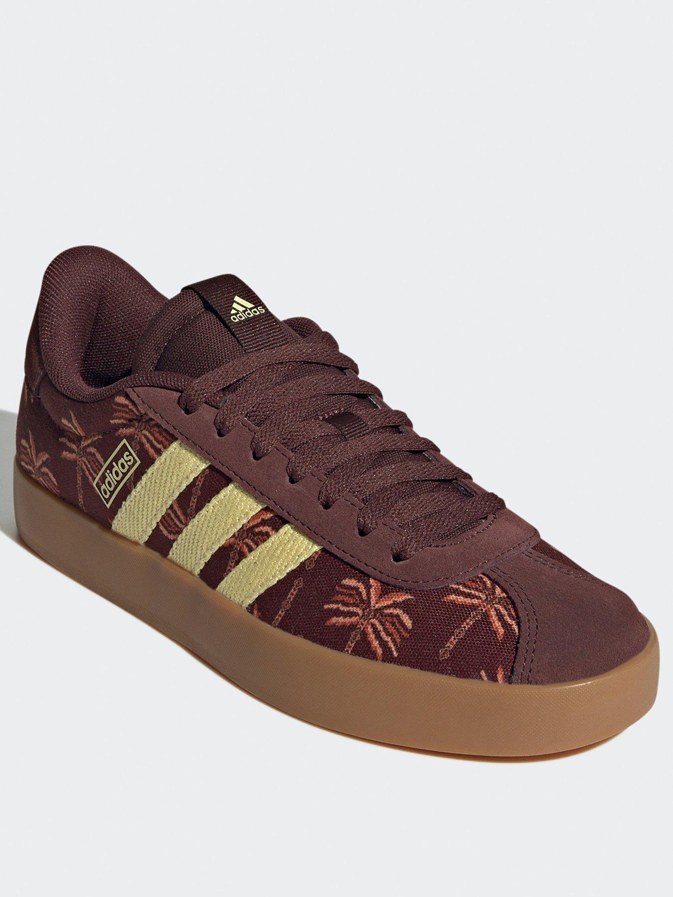 adidas-sportswear-womens-vl-court-30-trainers-brownstillFront