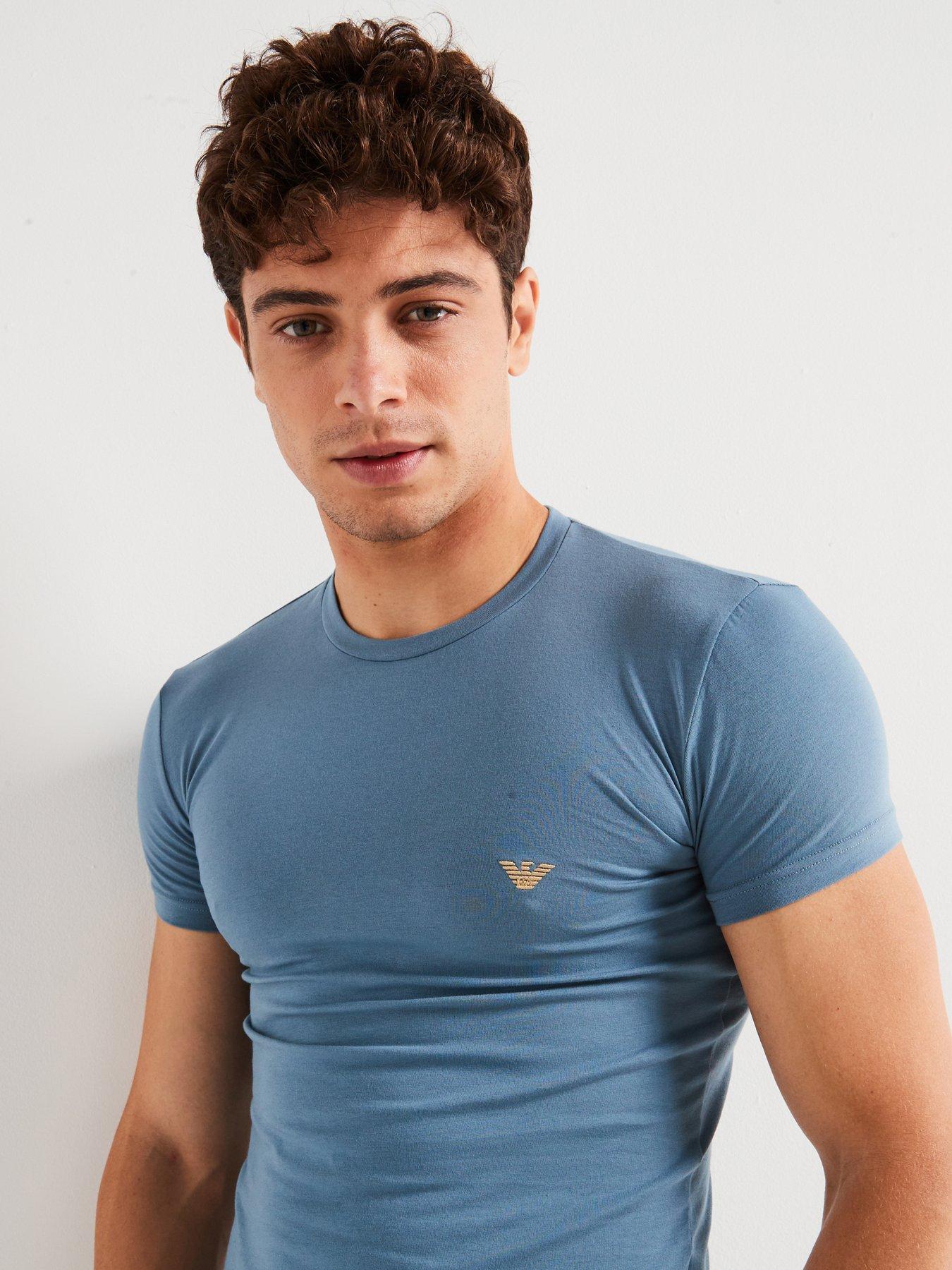 emporio-armani-bodywear-emporio-armani-bodywear-left-chest-eagle-logo-t-shirt-blueoutfit