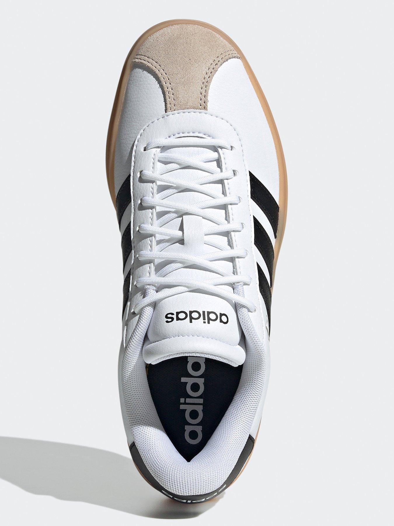 adidas-sportswear-womens-vl-court-bold-trainers-whiteblackoutfit