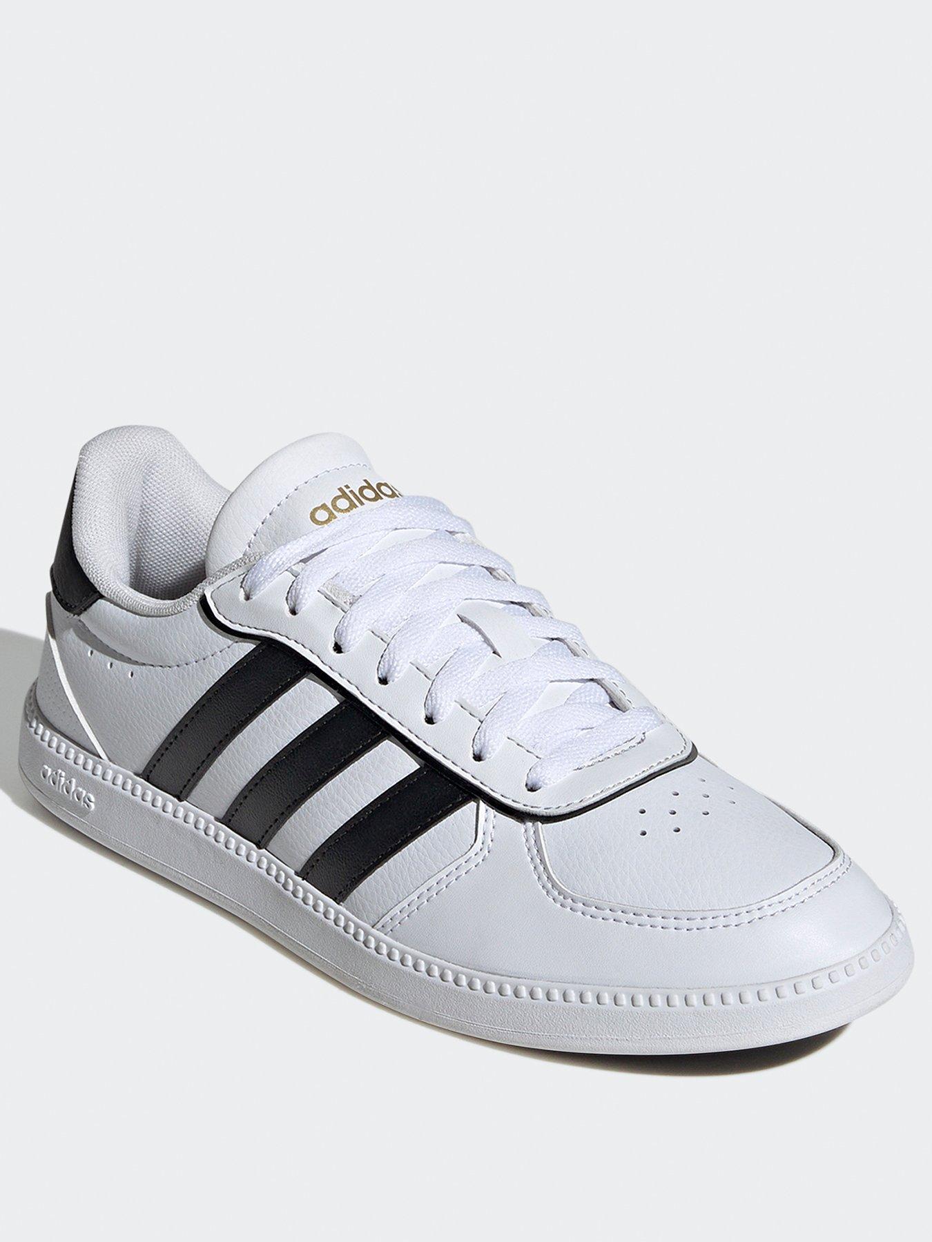 adidas-sportswear-womens-breaknet-sleek-trainers-whiteblackstillFront