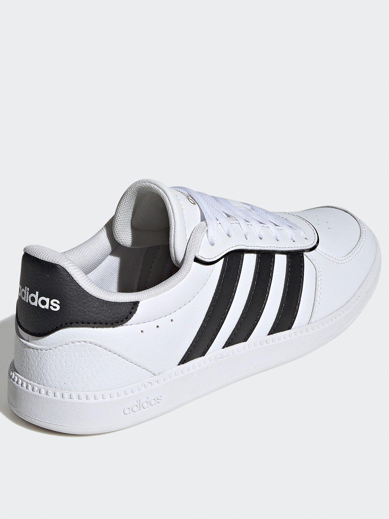 Image 3 of 7 of adidas Sportswear Women's Breaknet Sleek Trainers - White/Black