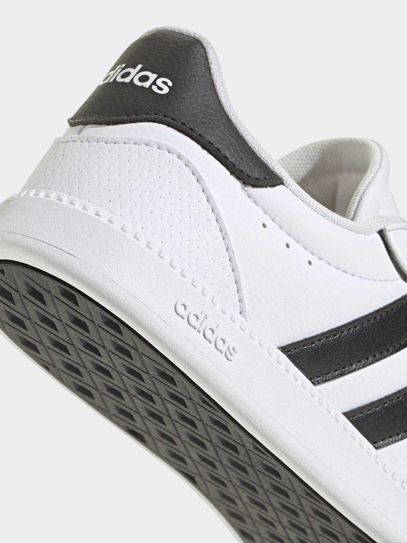 Image 6 of 7 of adidas Sportswear Women's Breaknet Sleek Trainers - White/Black