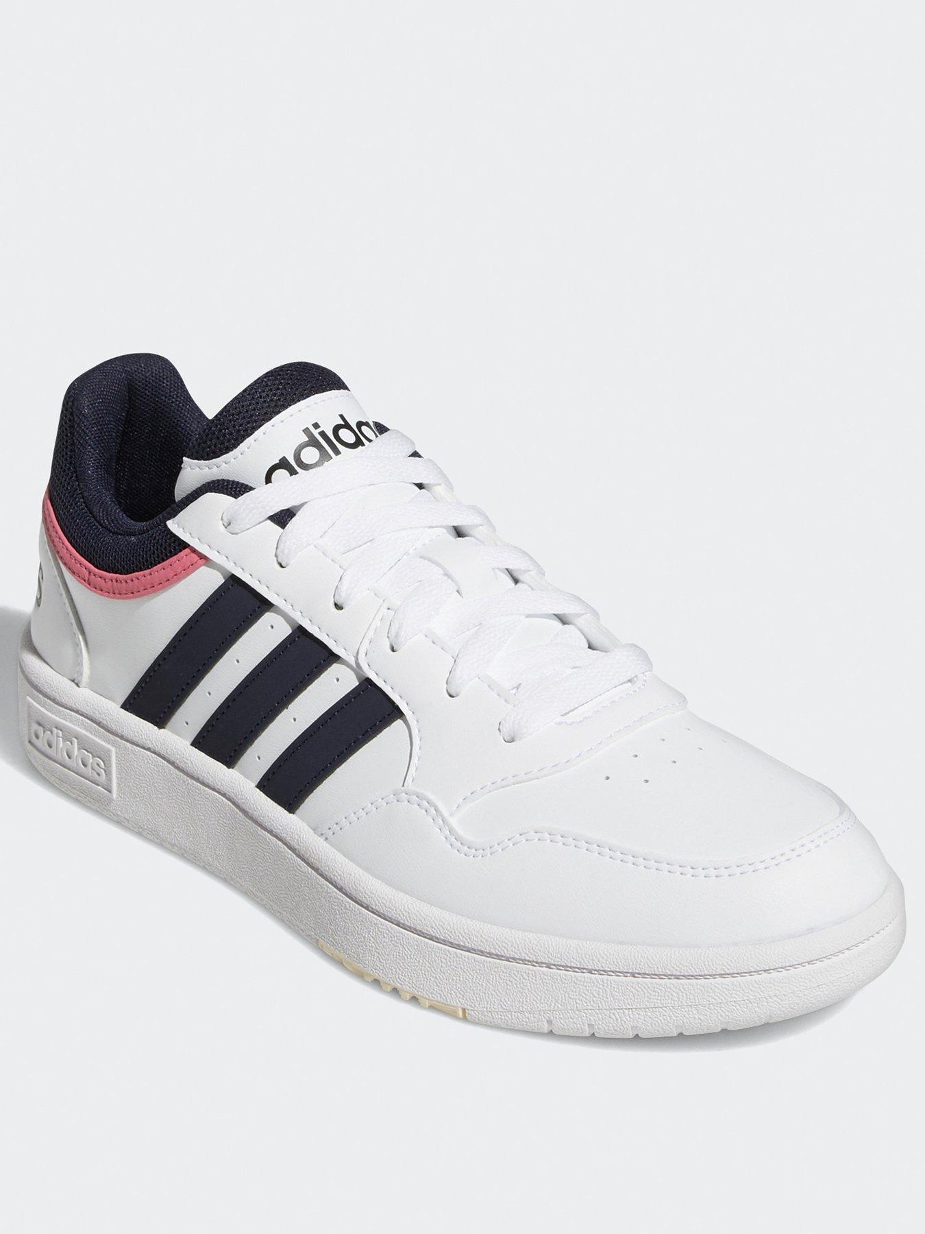 adidas-sportswear-womens-hoops-30nbsptrainers-whitebluestillFront