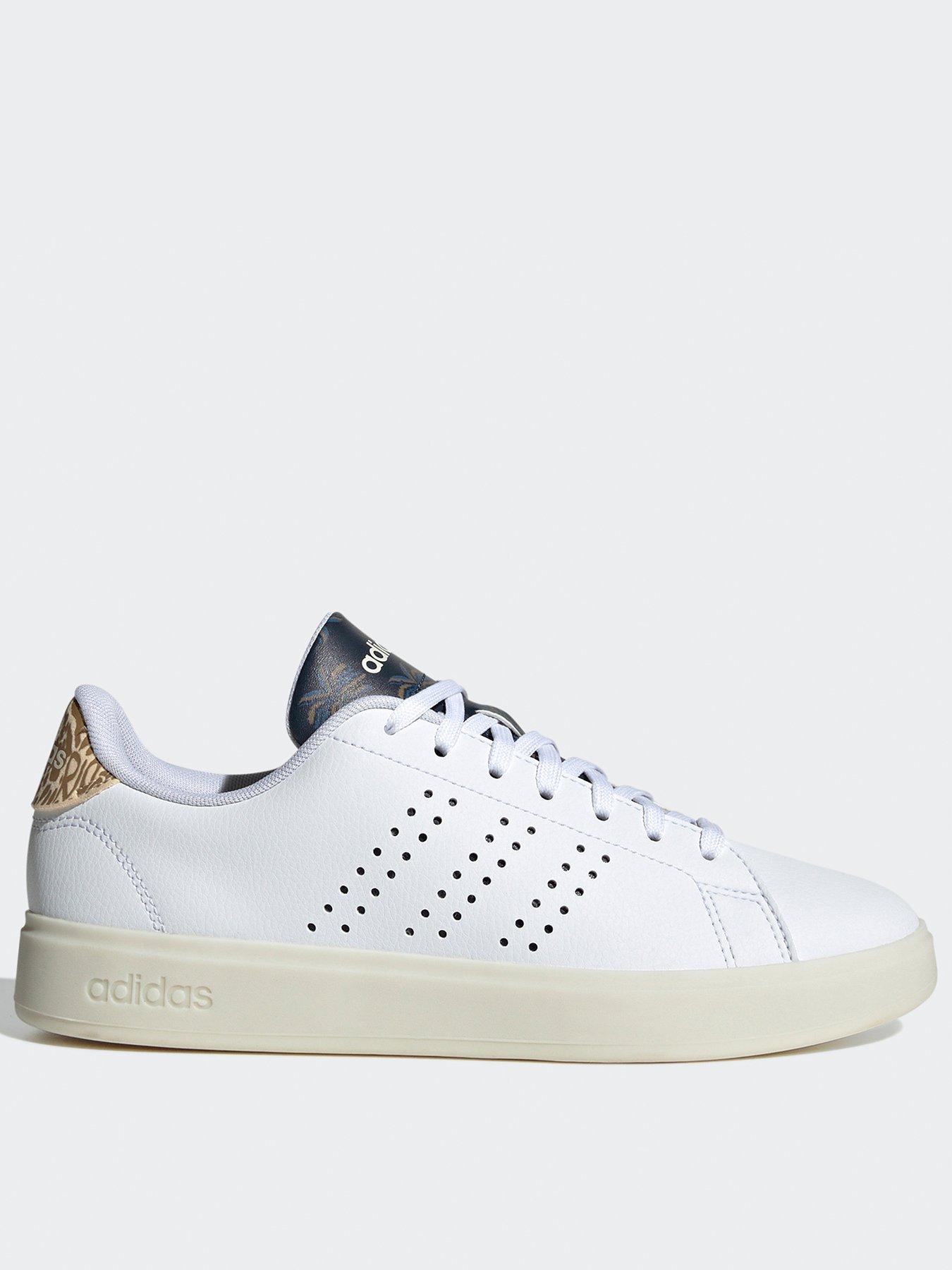 adidas-sportswear-womens-advantage-20-trainers-whitebluefront