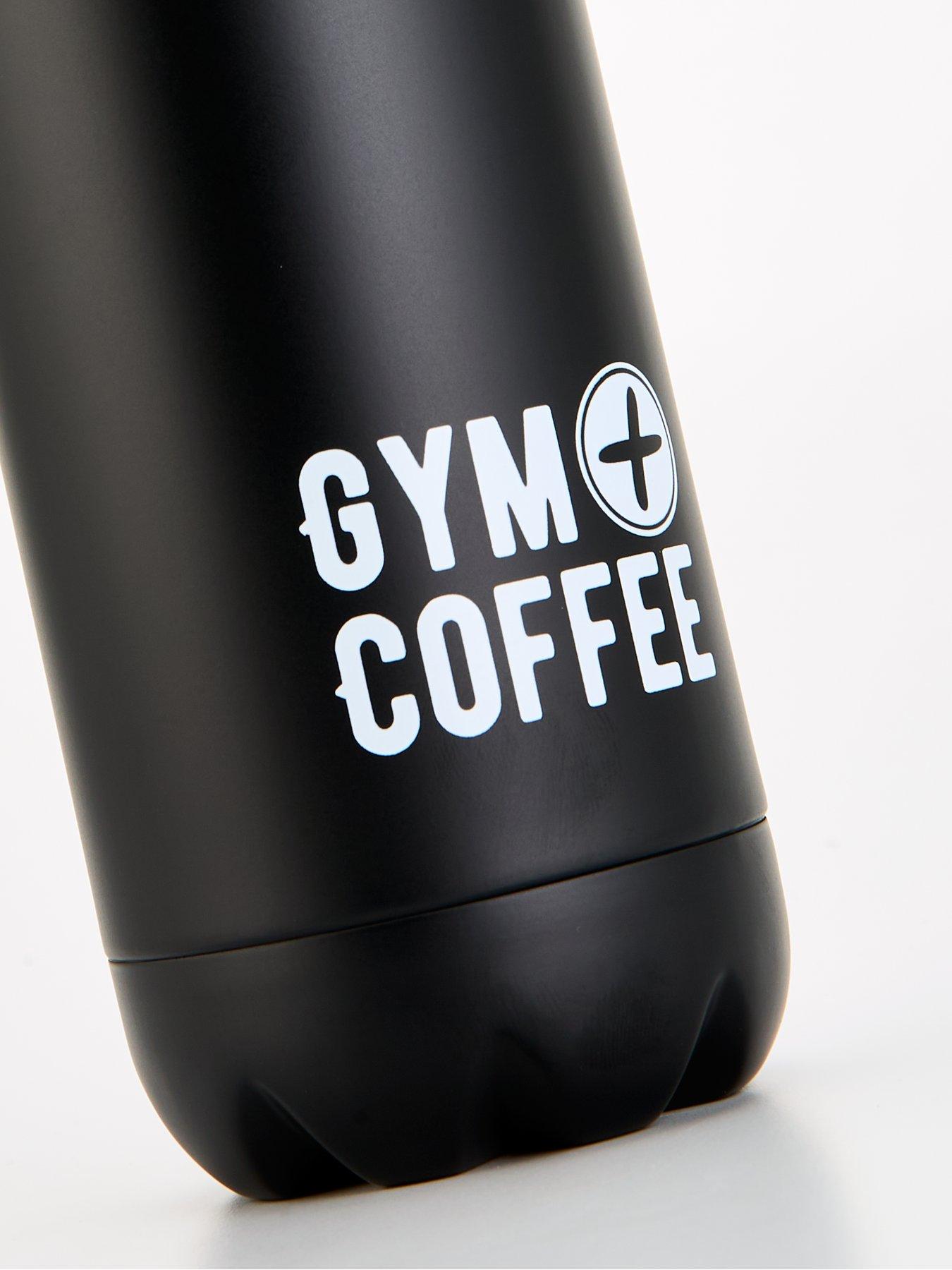 Image 3 of 4 of Gym + Coffee Unisex Water Bottle 750ml - Black