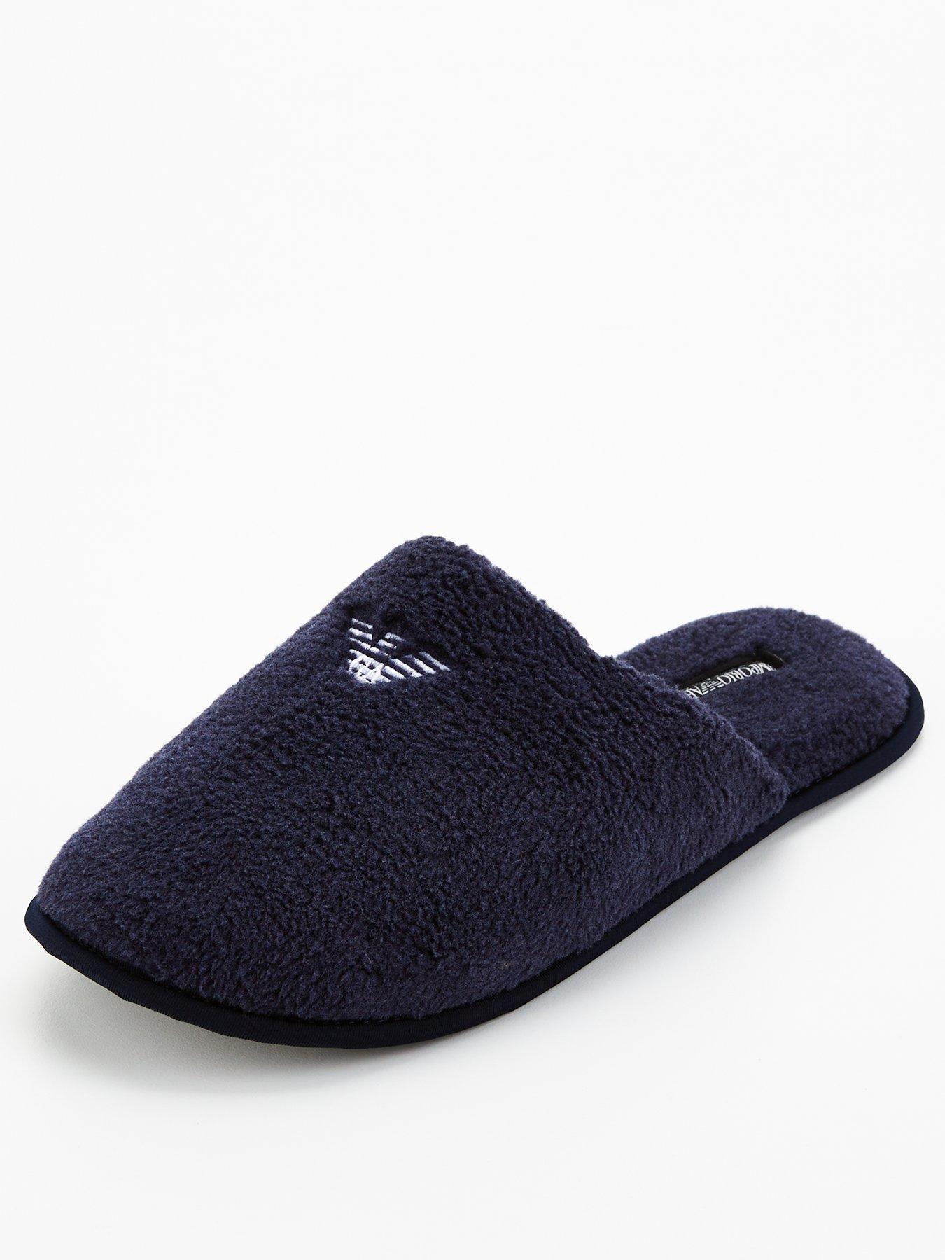 emporio-armani-bodywear-emporio-armani-bodywear-eagle-logo-flocked-mule-slippers-navy