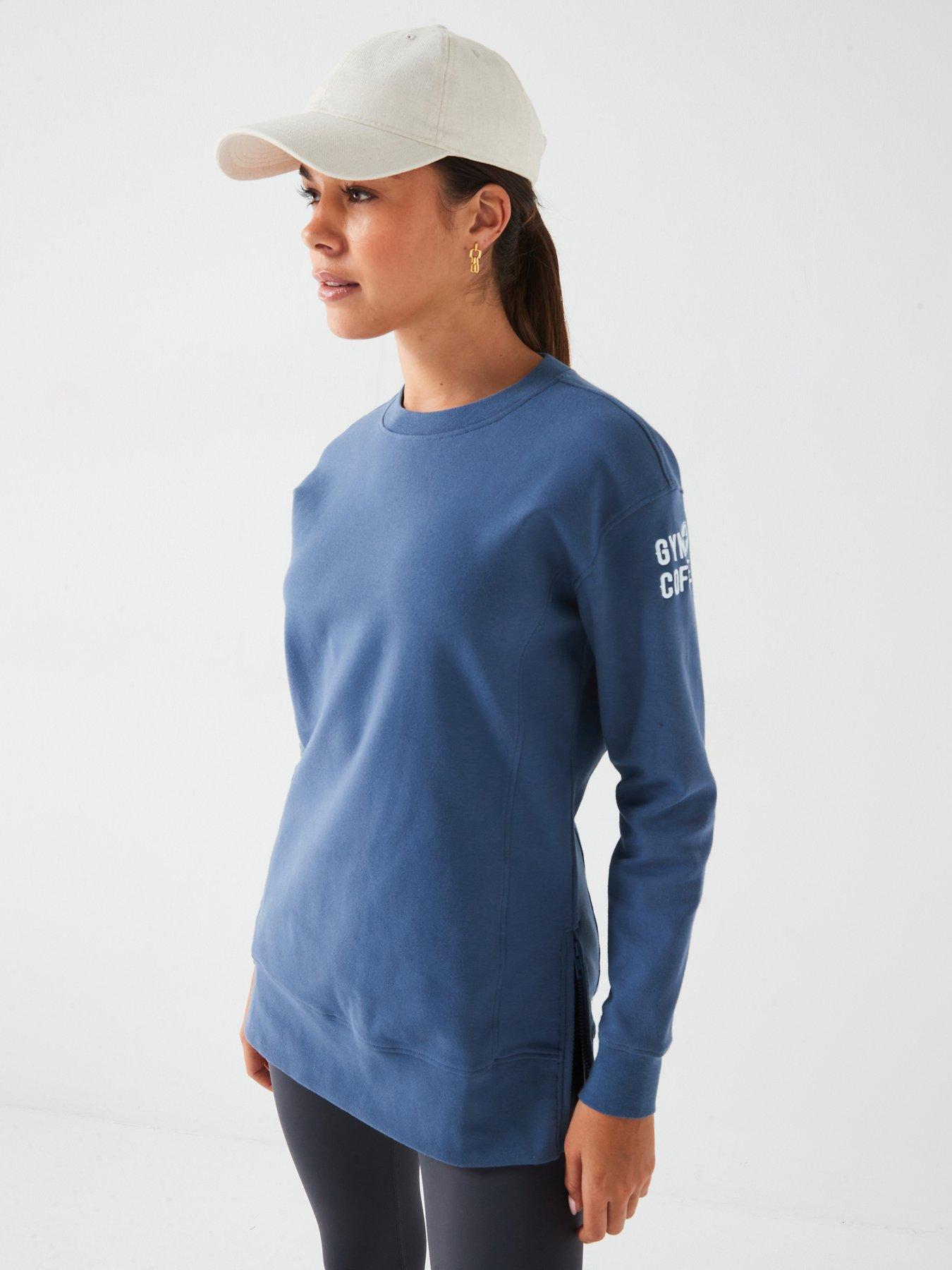 gym-coffee-womens-training-longline-crew-blue