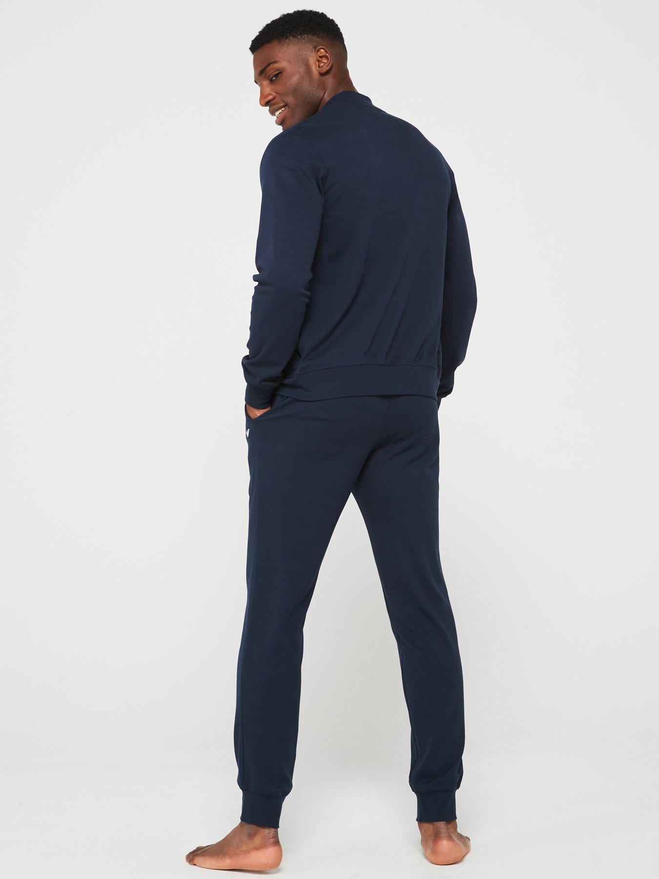 emporio-armani-bodywear-emporio-armani-bodywear-interlock-full-zip-tracksuit-navystillFront