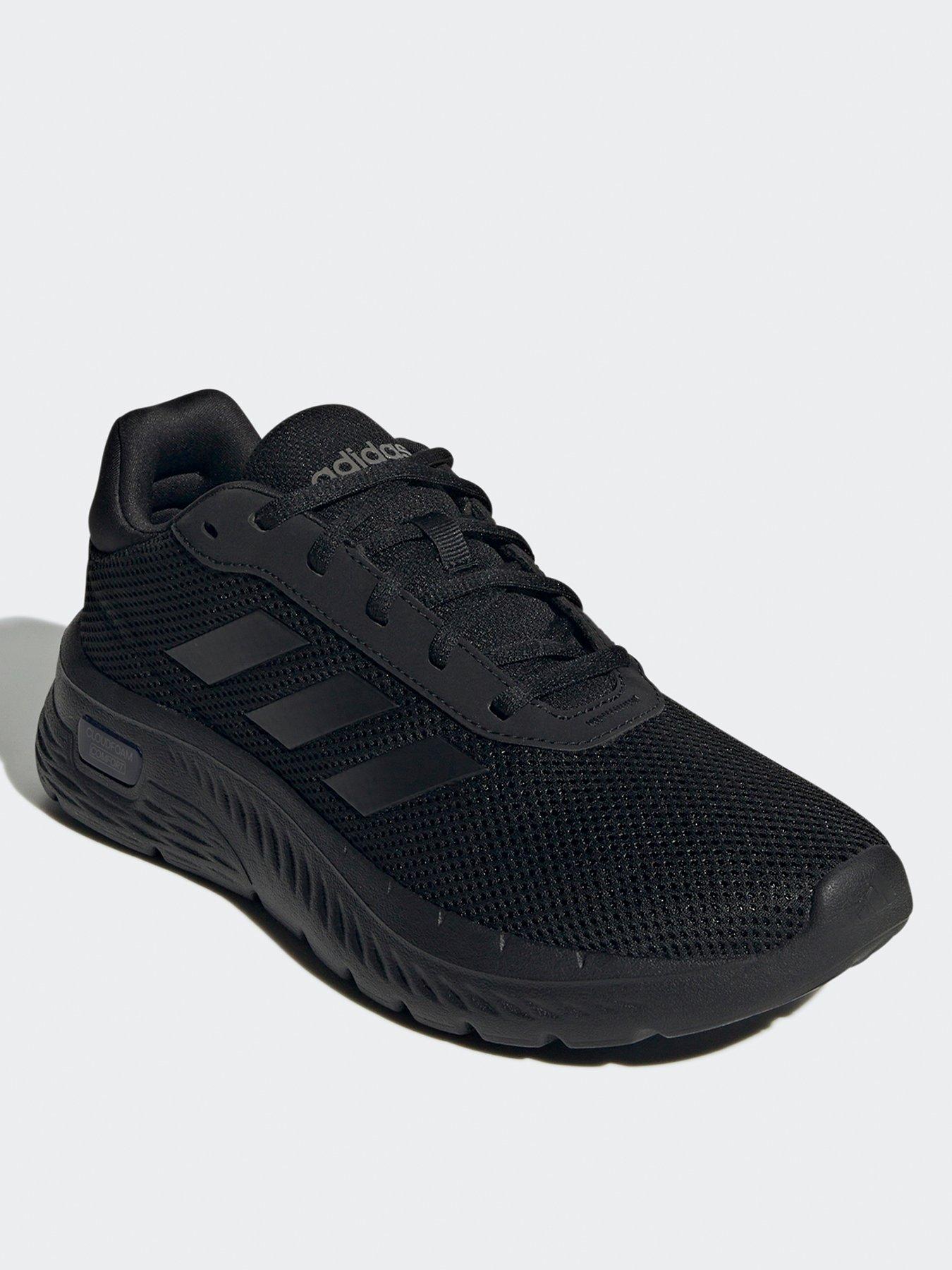 adidas-sportswear-womens-cloudfoam-comfy-trainers-blackstillFront