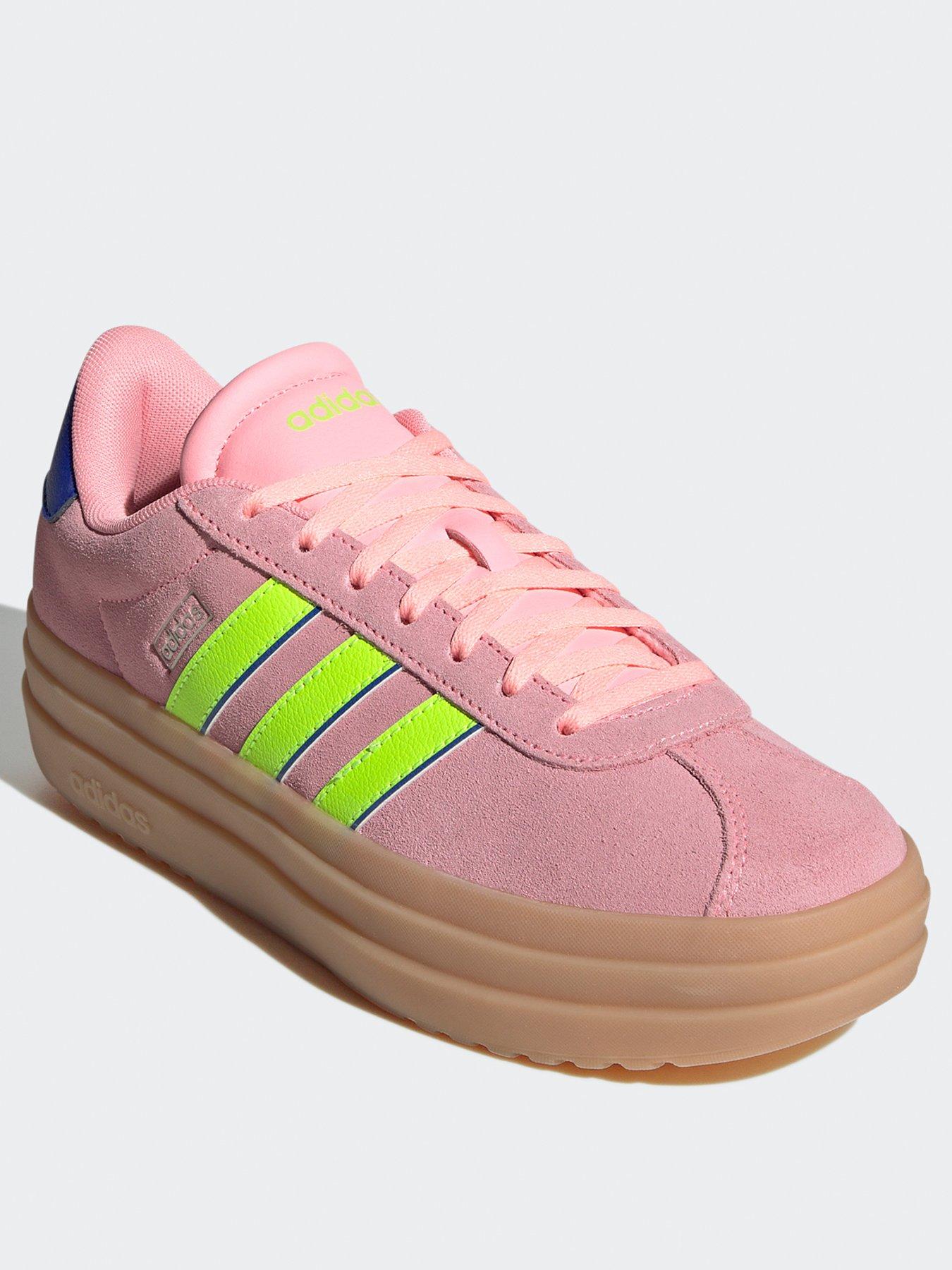 adidas-sportswear-womens-vl-court-bold-trainers-pinkmultistillFront