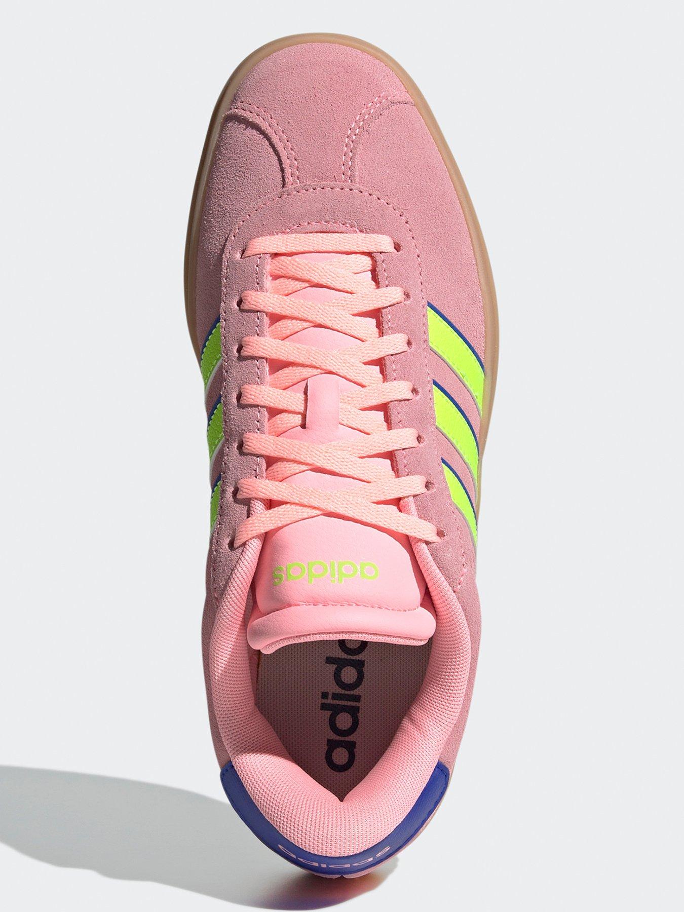 adidas-sportswear-womens-vl-court-bold-trainers-pinkmultioutfit