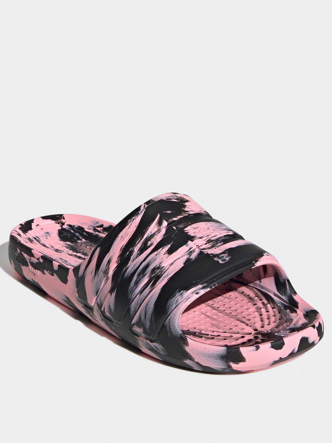 adidas-sportswear-womens-adilette-flow-slider-pinkblackstillFront