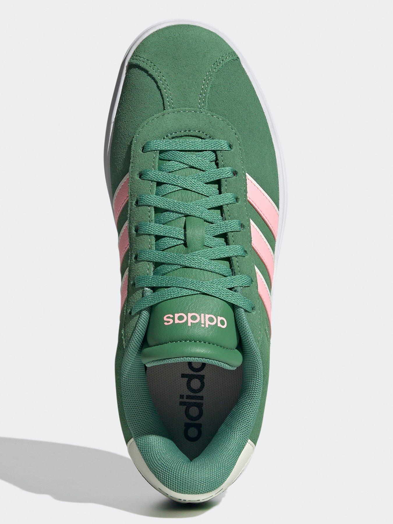 adidas-sportswear-womens-vlnbspcourt-bold-trainers-light-greenoutfit