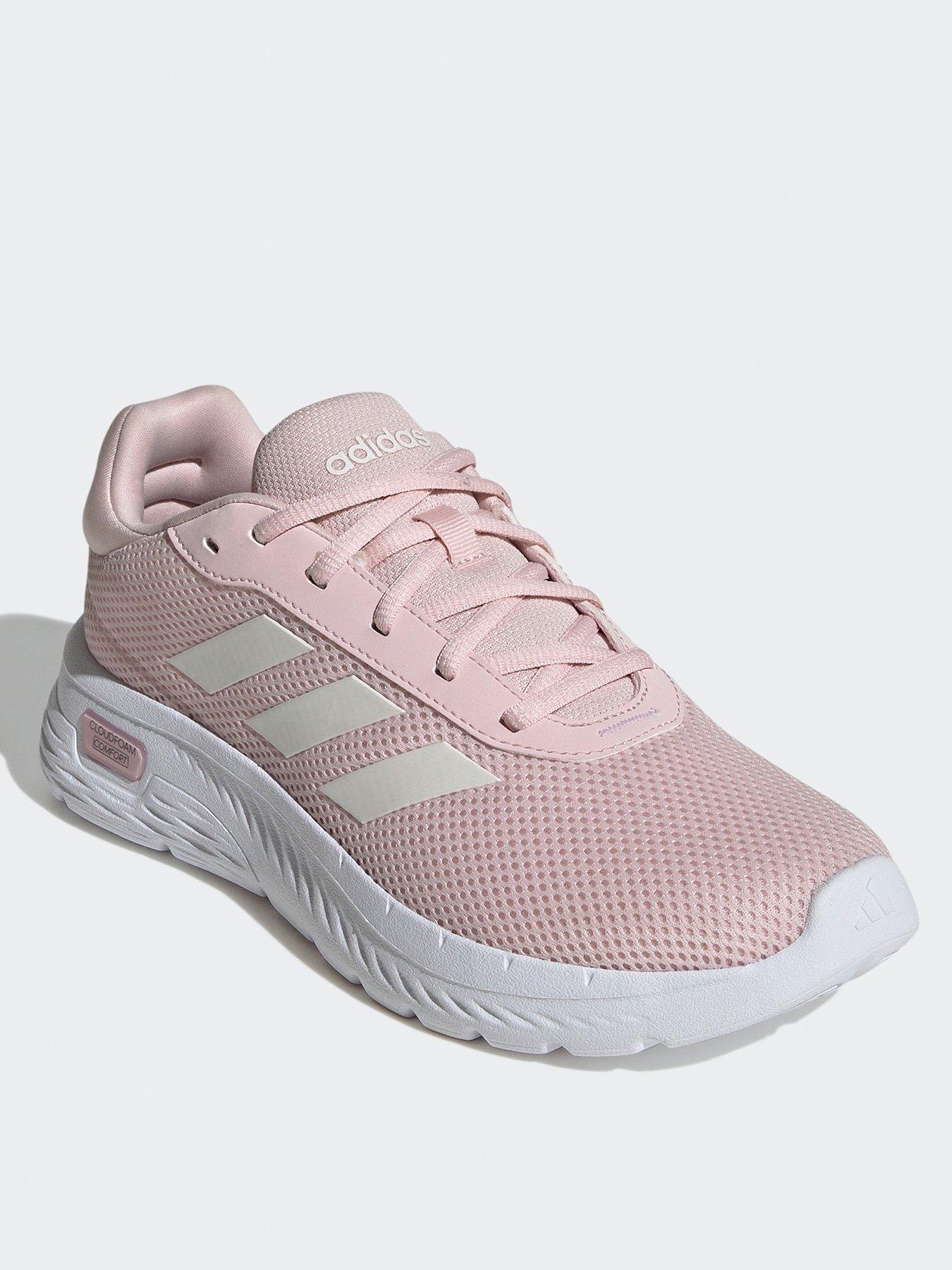 adidas-sportswear-womens-cloudfoam-comfy-trainers-pink-multistillFront