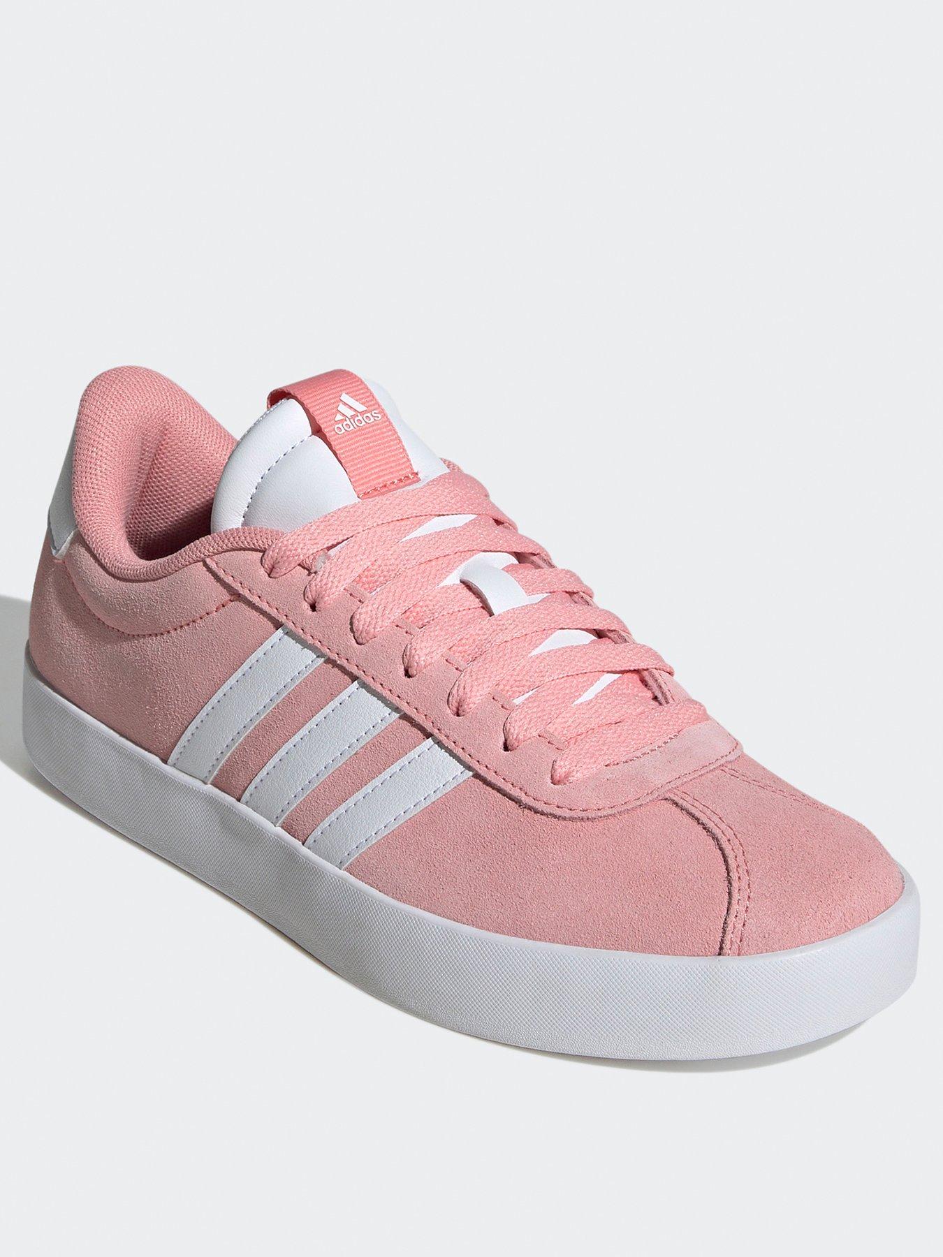 adidas-sportswear-womens-vl-court-30-trainers-pinkstillFront