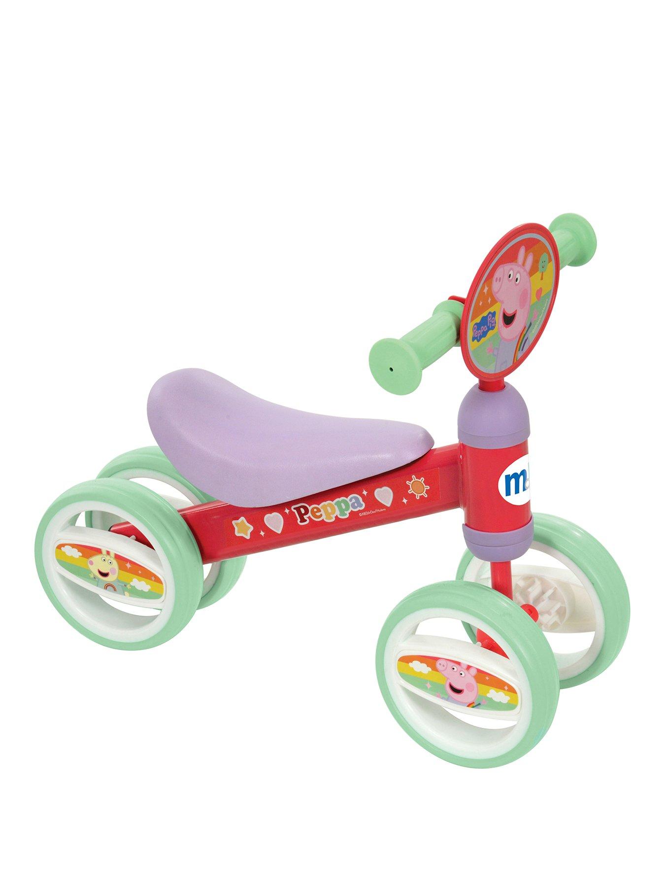 Image 1 of 7 of Peppa Pig Peppa Pig Deluxe Bobble Ride On