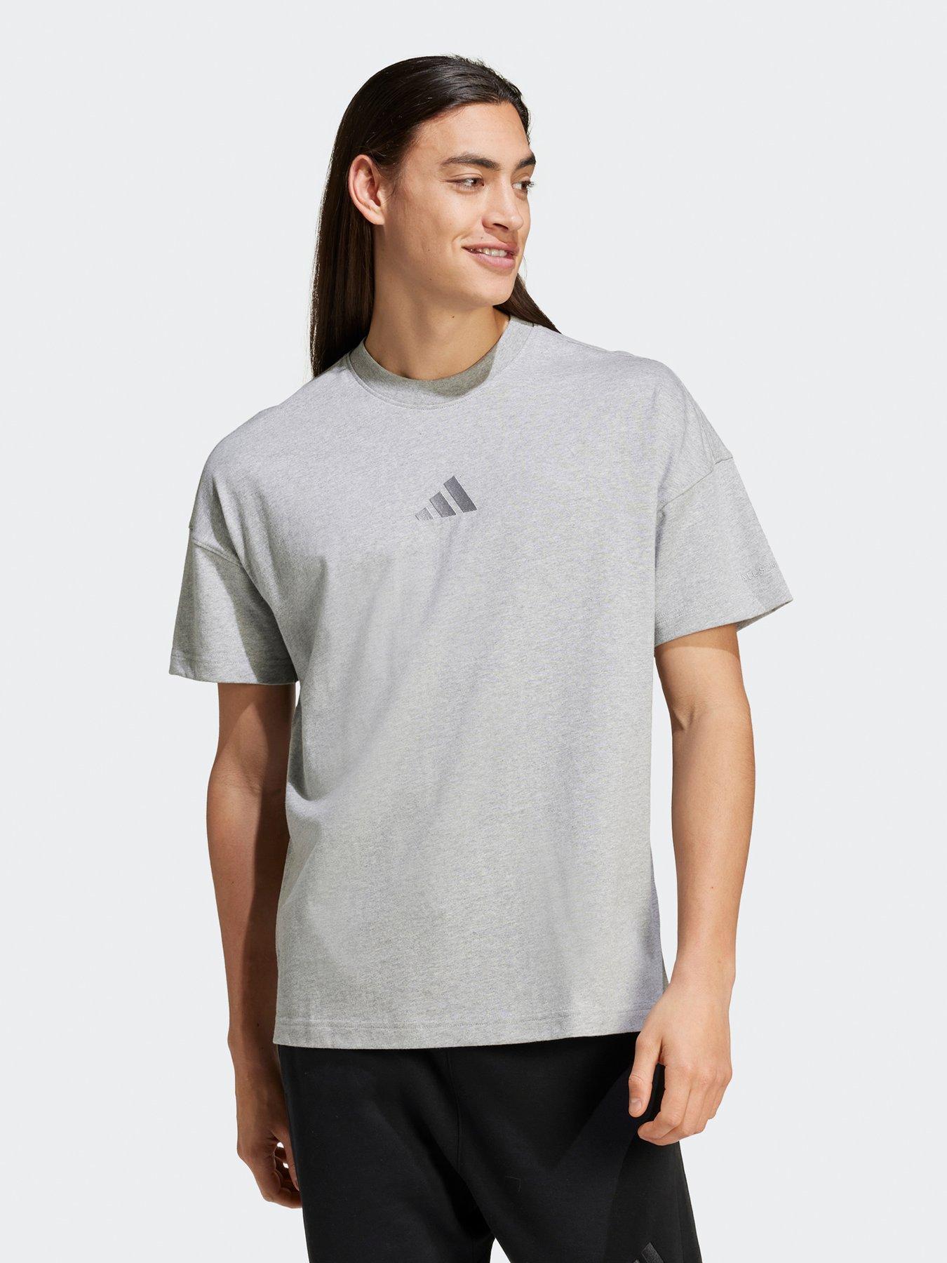 adidas Sportswear Mens All Season T-Shirt - Grey