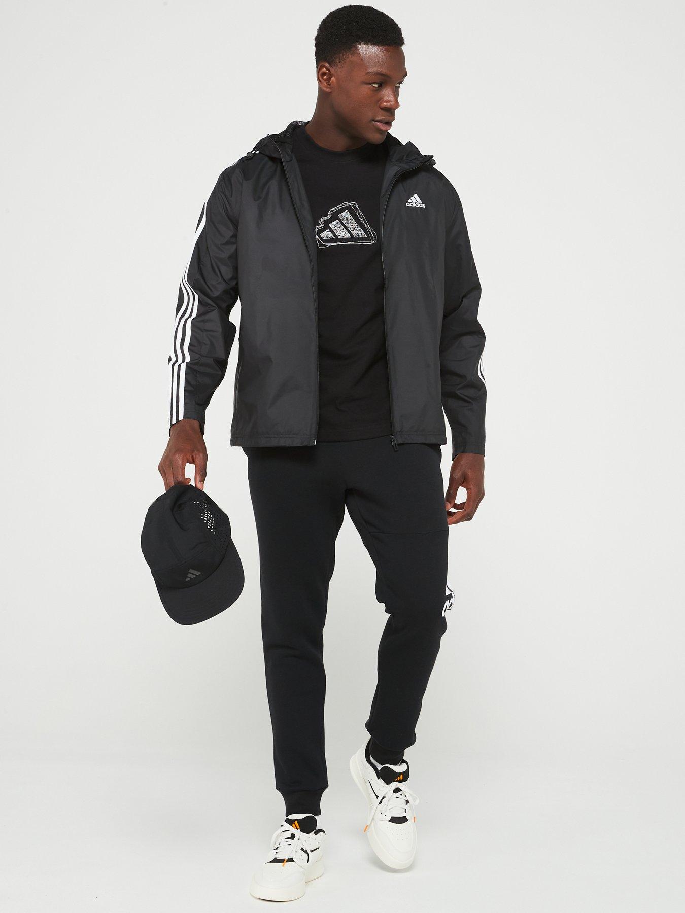 adidas-sportswear-mens-3-stripe-windbreaker-blackback