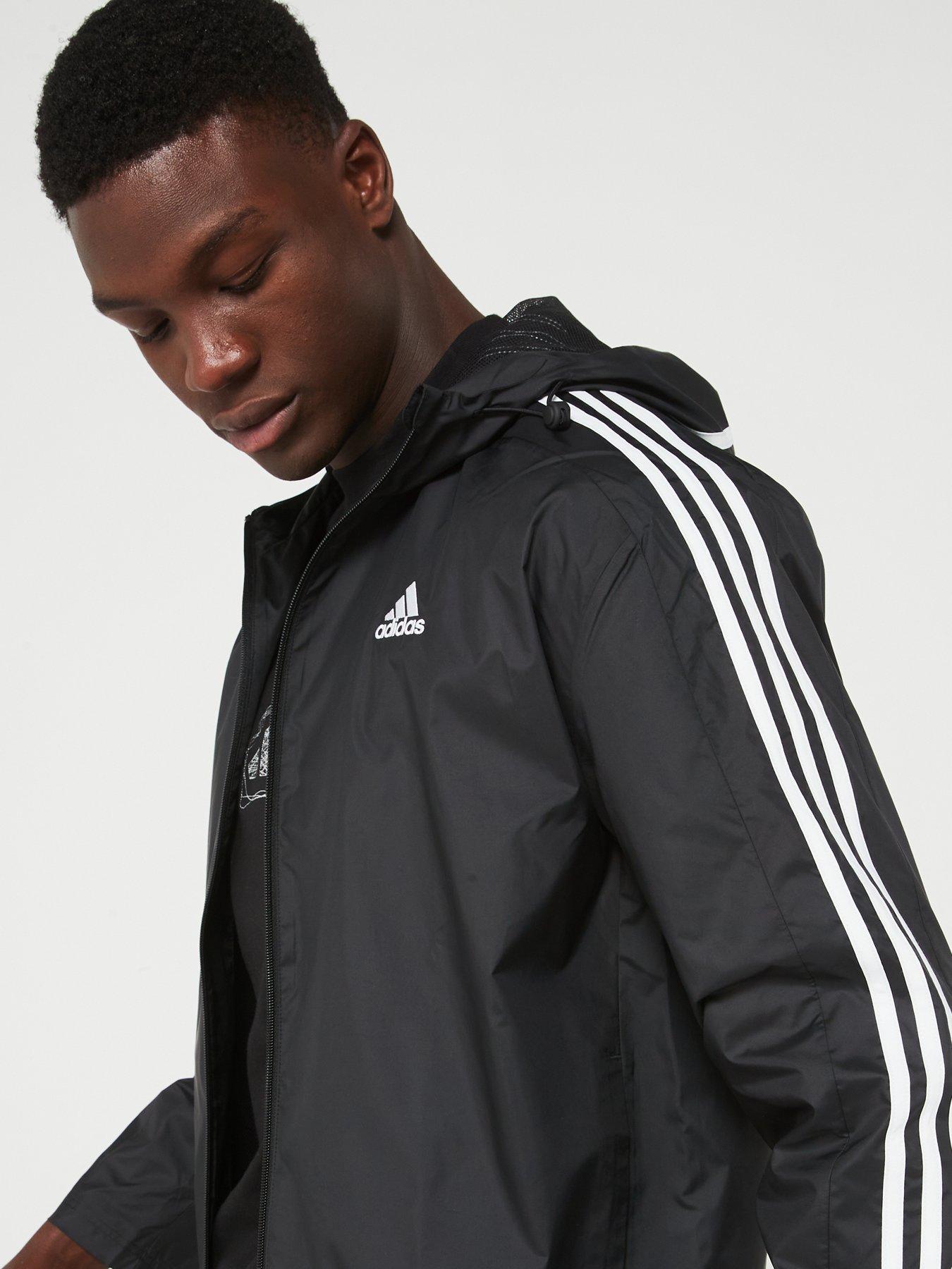 adidas-sportswear-mens-3-stripe-windbreaker-blackdetail