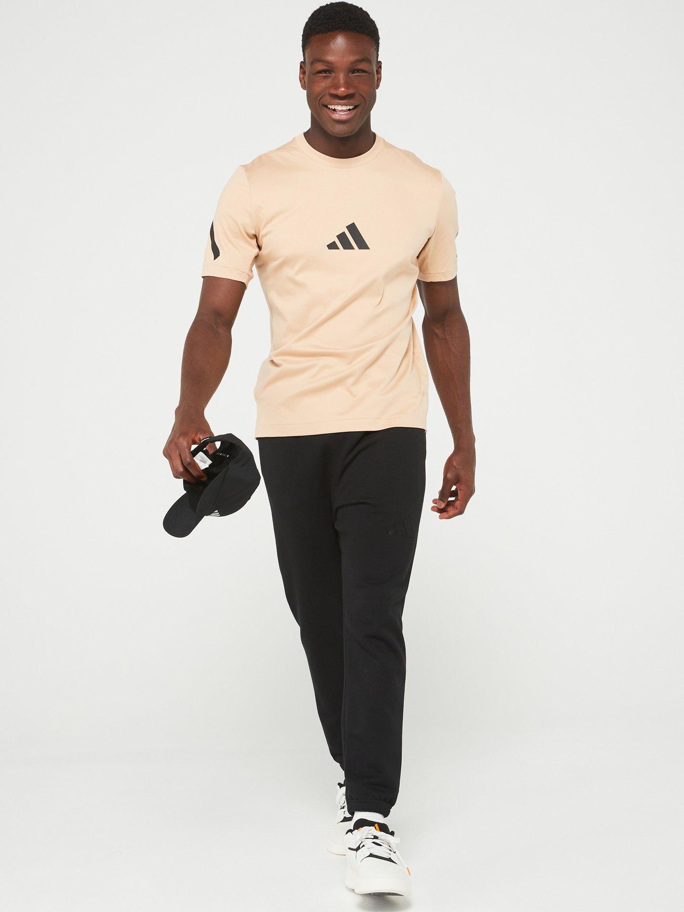 adidas-sportswear-mens-zne-tee-beigeback