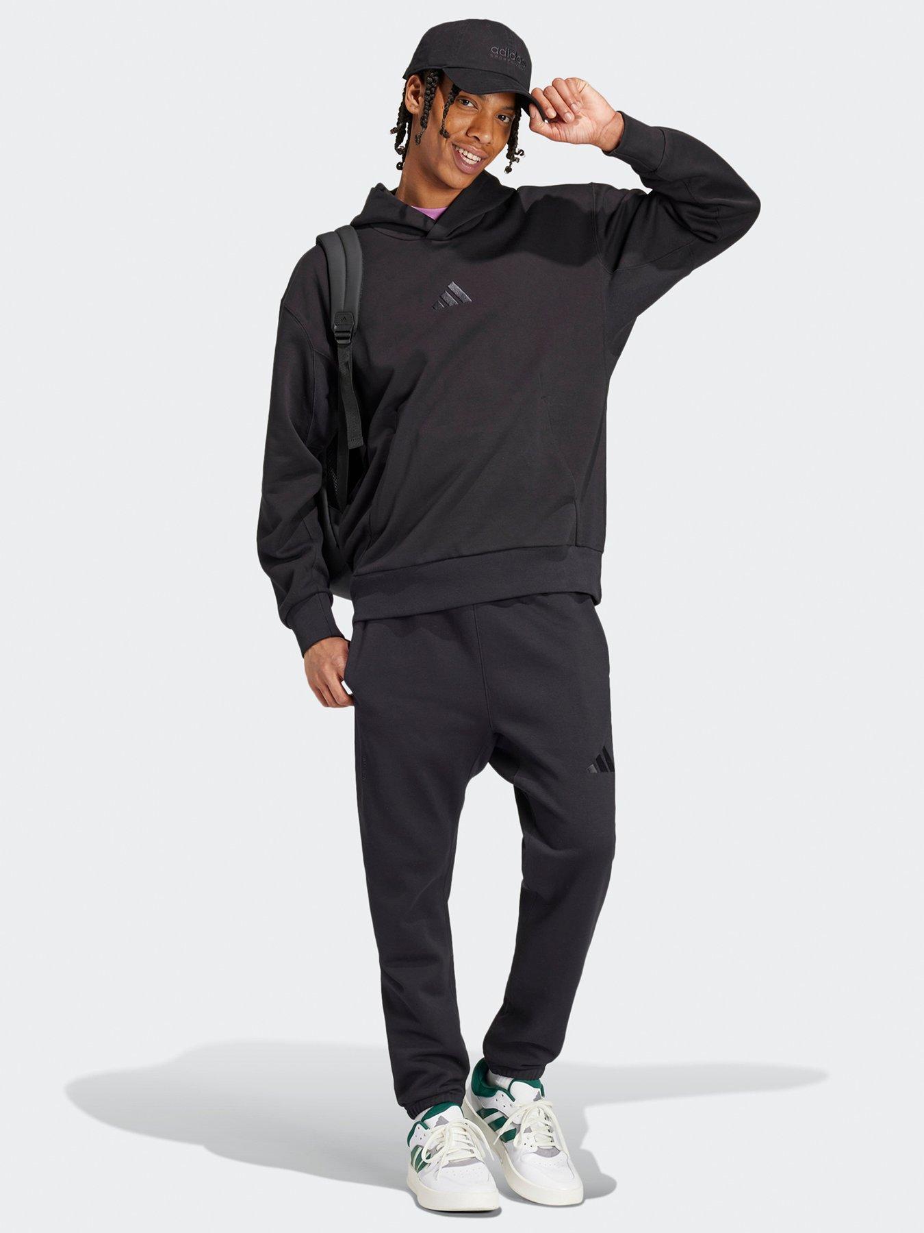 adidas-sportswear-mens-all-season-fleece-hoodie-blackback