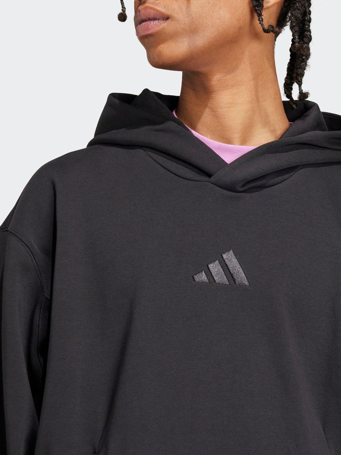 adidas-sportswear-mens-all-season-fleece-hoodie-blackdetail